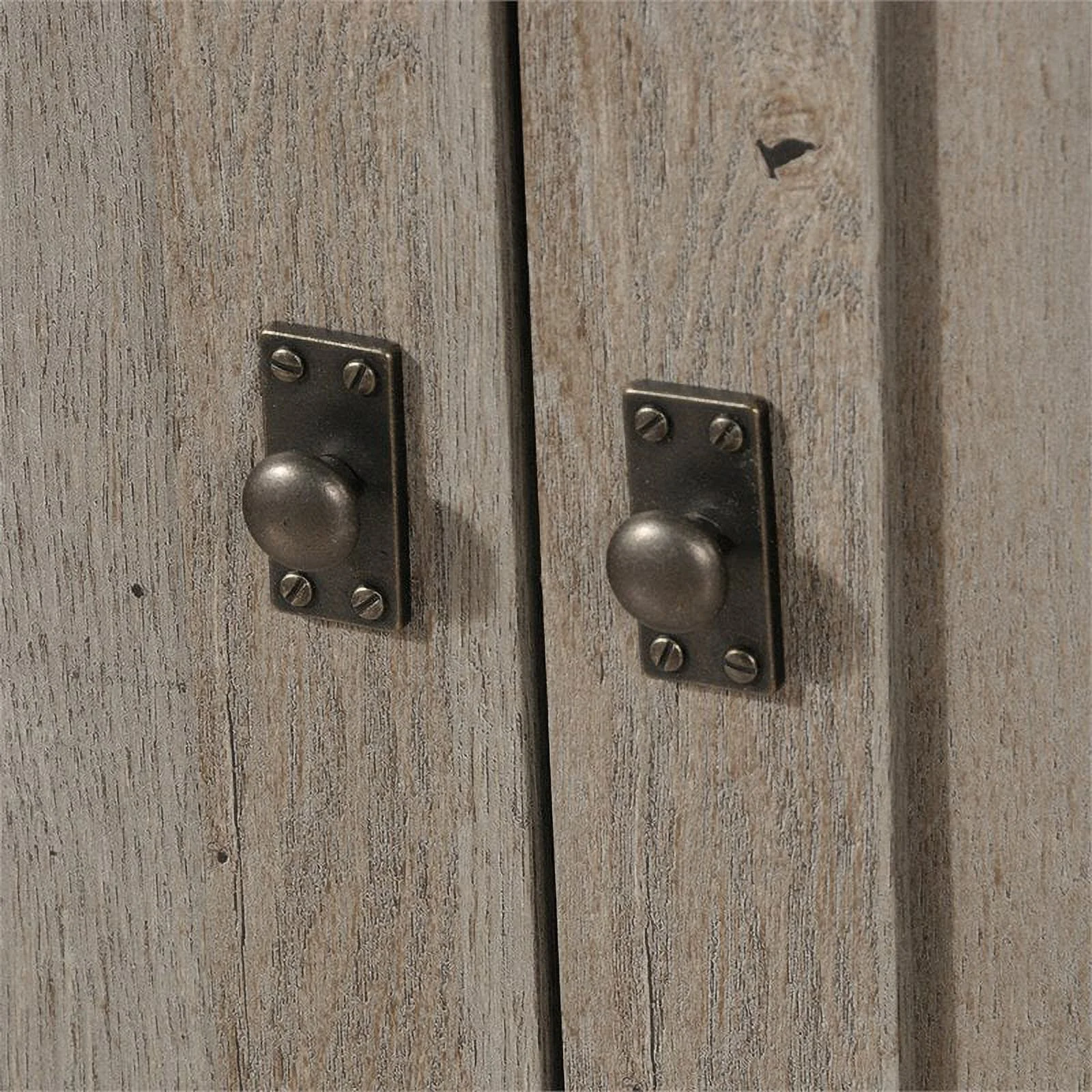 Home Square 2 Piece Wood Furniture Set with 3-Shelf Bookcase and Coffee Table