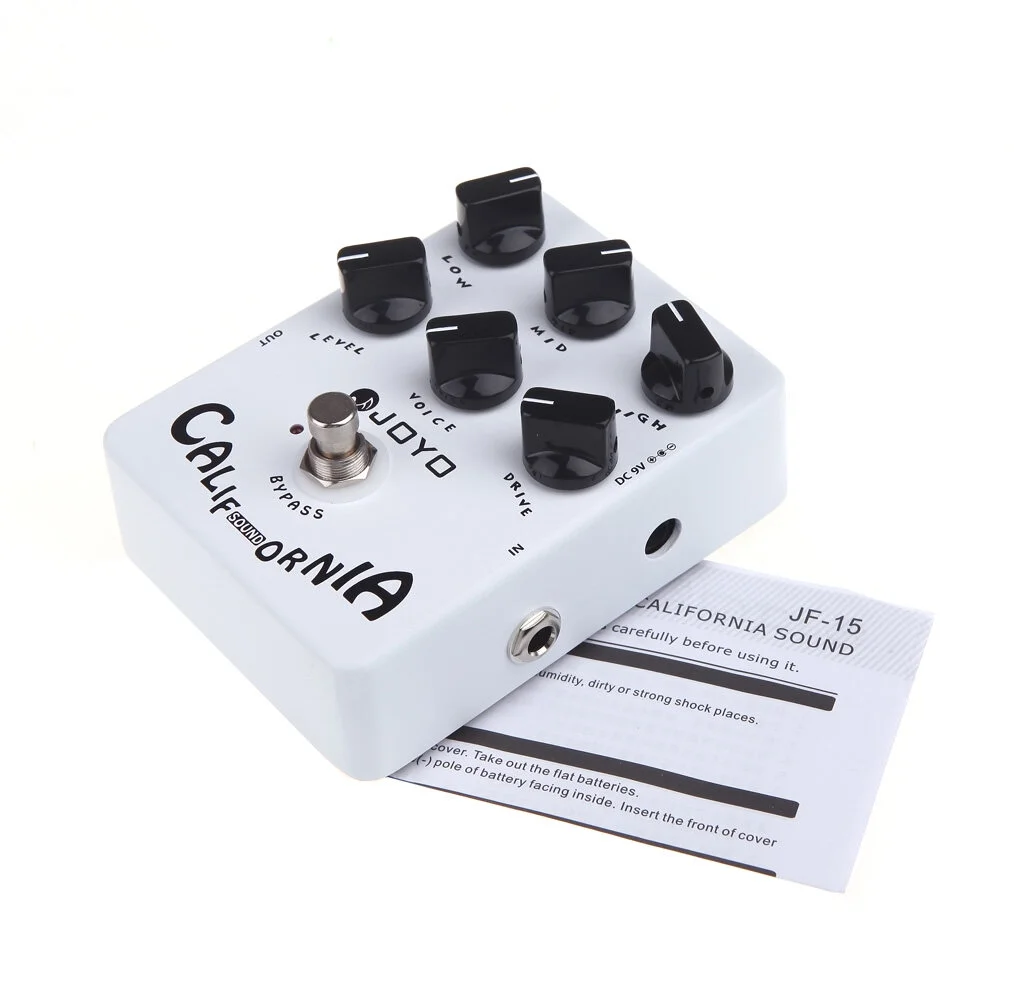PEPISKY Joyo JF-15 California Sound Distortion Guitar Effect Pedal True Bypass
