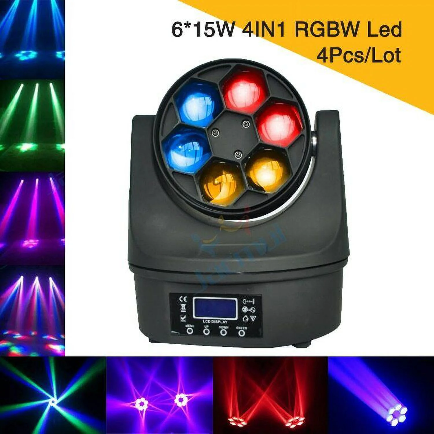 New Bee Eye Led Beam Moving Head RGBW Hawkeye DJ Light Party Stage Lighting
