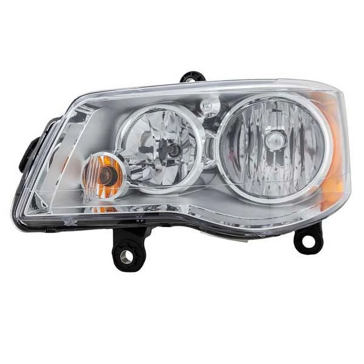 For 08-16 Town Country 11-20 Grand Caravan Headlight Headlamp w/Bulb Left Side