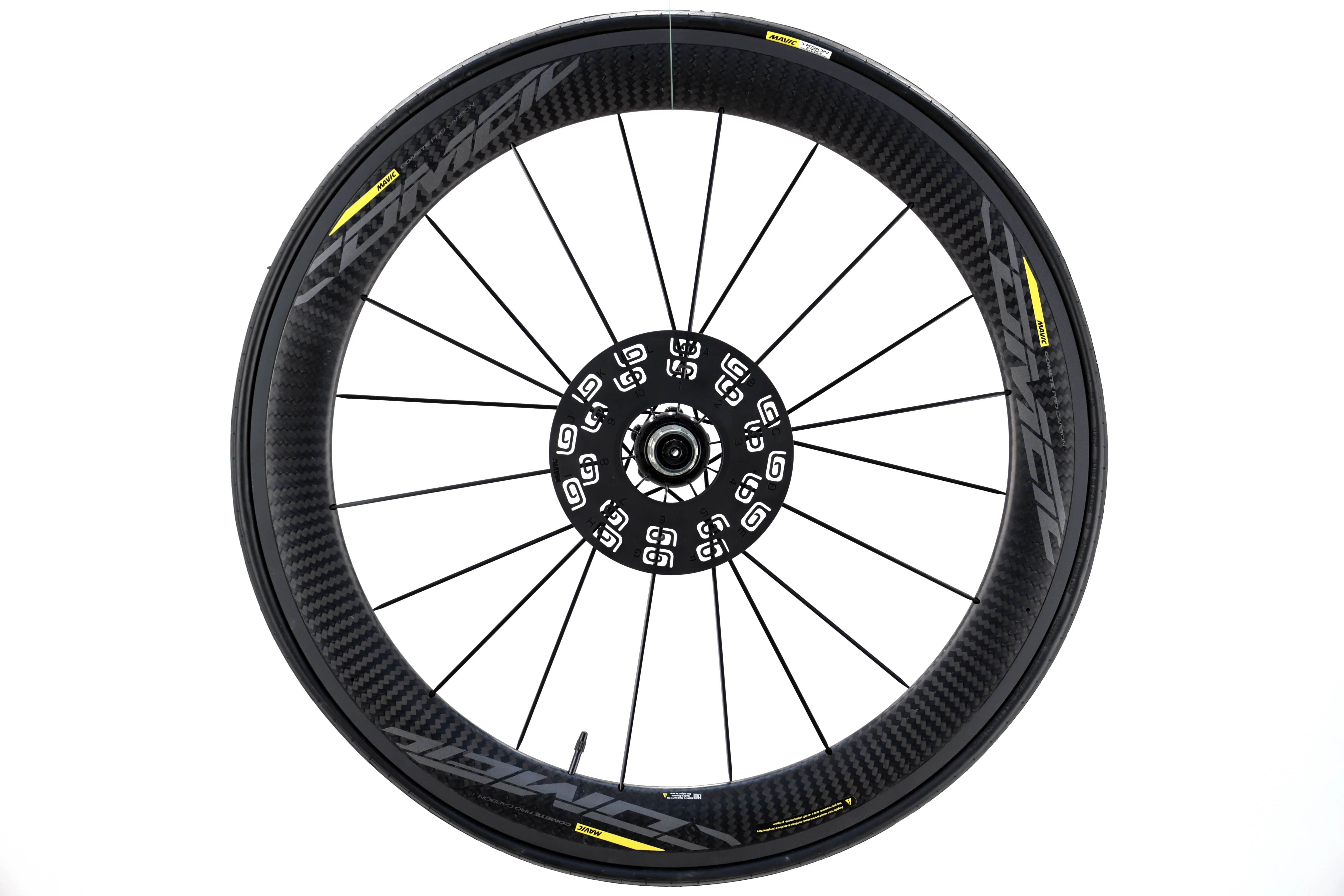 Mavic Comete Pro Carbon Road Rear Wheel, 700c, 9x130mm Q/R, 20H, 6-Bolt, 11speed