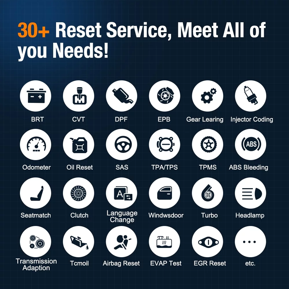 Foxwell NT809 OBD2 Scanner Car Diagnostic Tool Scan Full Systems with 30+ Reset Services Auto Vin Scan WiFi Wireless Automotive Scanner Bidirectional Scan Tool Active Test Auto Analyzer Upgrade Free