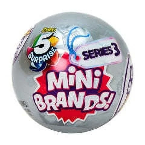 Mini Brands Series 3 Mystery Pack - Collect Over 100 Miniature Treasures