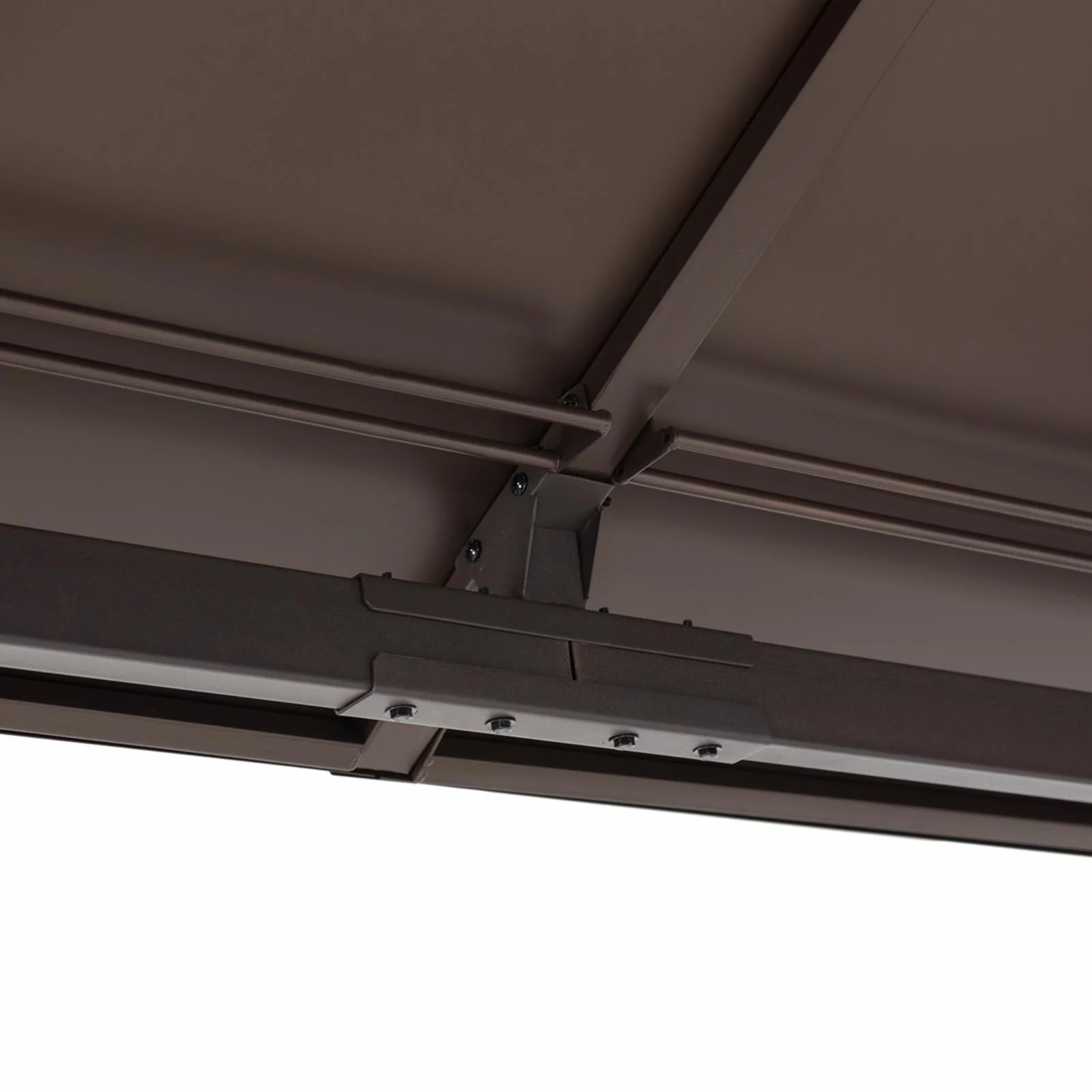 Sunjoy Hip 10 x 12 ft. 2 Tier Hardtop Steel Gazebo