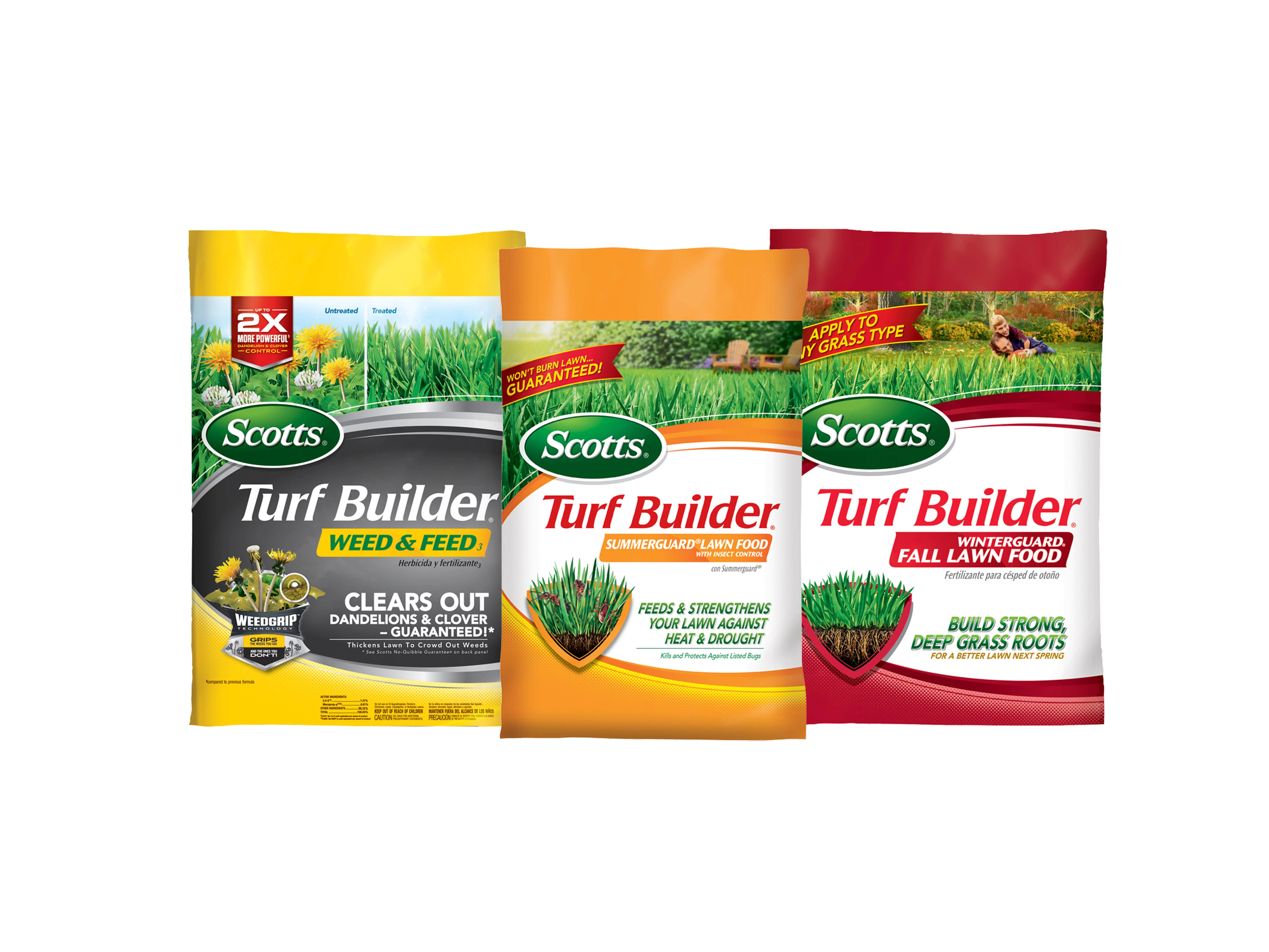 Scotts Turf Builder 3-Part Plan for Large Northern Yards