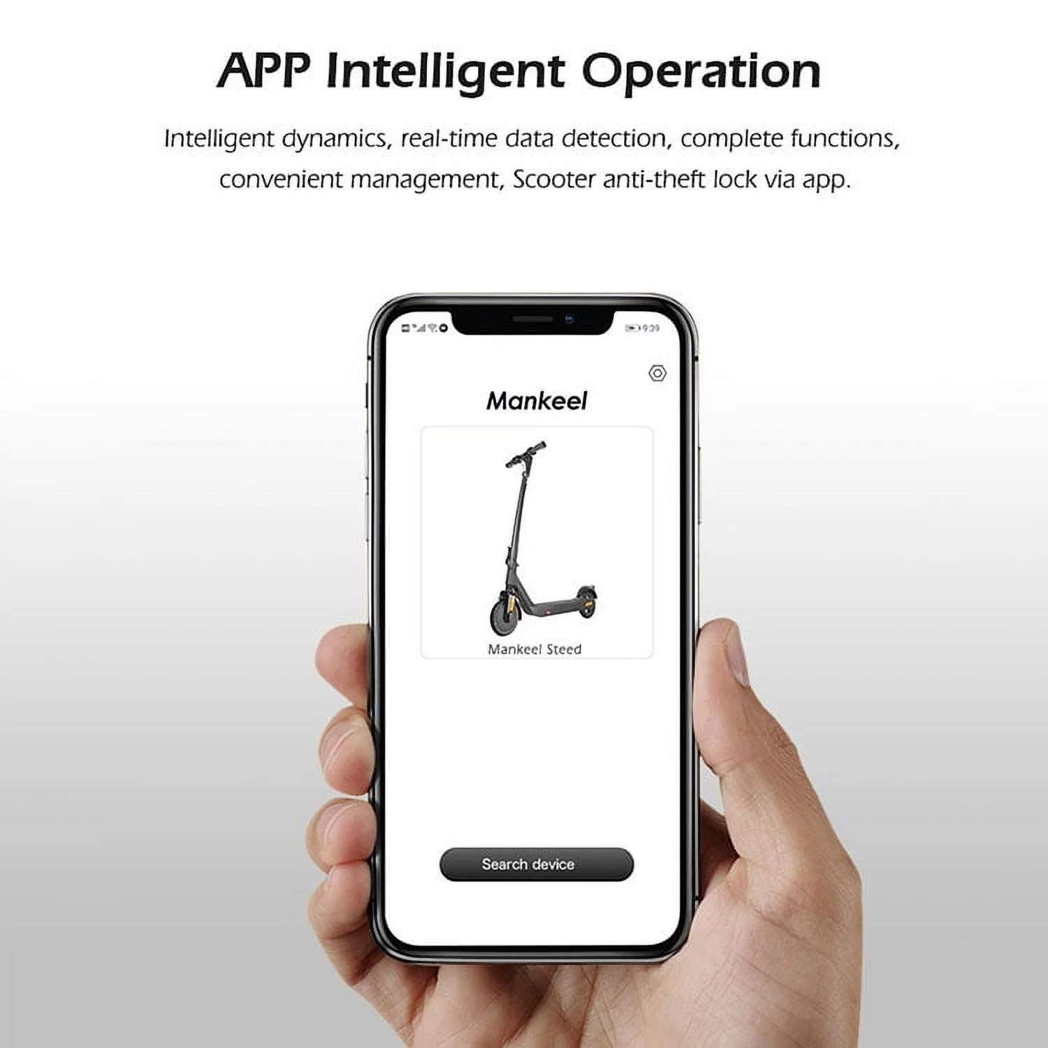 Foldable Electric Scooter for Adults,Up to 450W,31 Miles Range, Max 15.5MPH,8.5 Inch Solid Tires,Triple Shock Absorphtion,Portable Folding Commuting Scooter(Black))