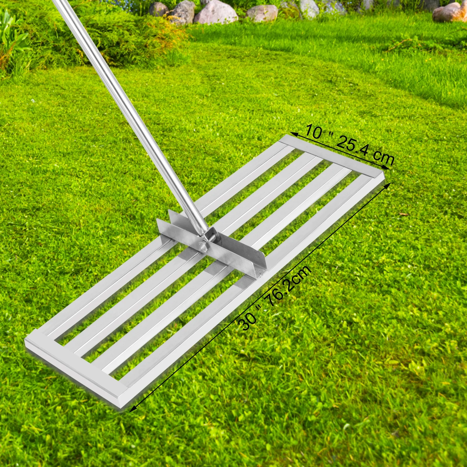 BENTISM Lawn Leveler Tool Lawn Level Rake 30