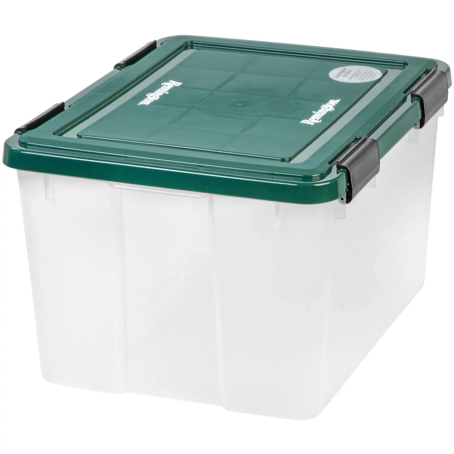 Remington 46 Quart WeatherPro Plastic Storage Box, Green