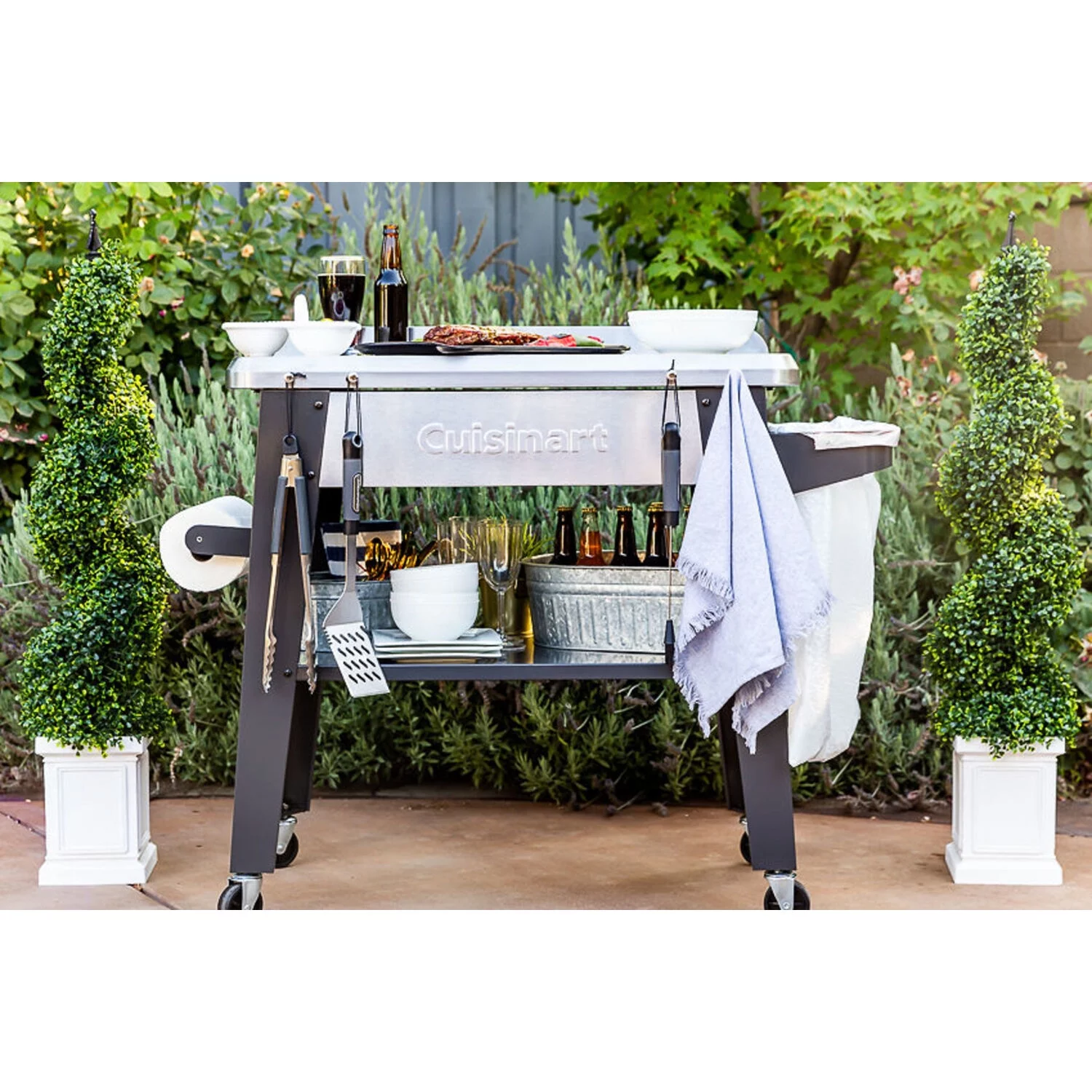 Cuisinart Outdoor Stainless Steel Grill Prep Table