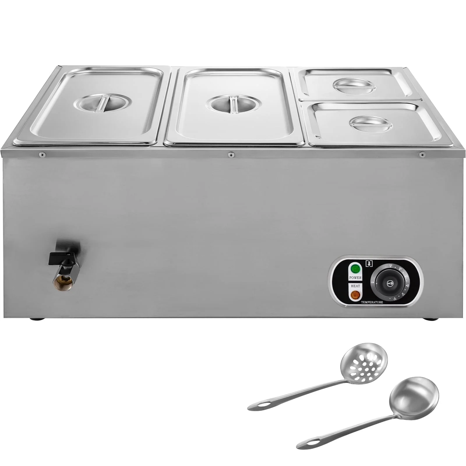 SKYSHALO Vacuum Pump 7 CFM 3/4HP Dual Stages Air Conditioning Vacuum Pump 2Stage with 5 Gallon Vacuum Chamber Ultimate Vacuum Manifold Gauge Set, Manifold Gauge and Hose for Air Conditioning Systems