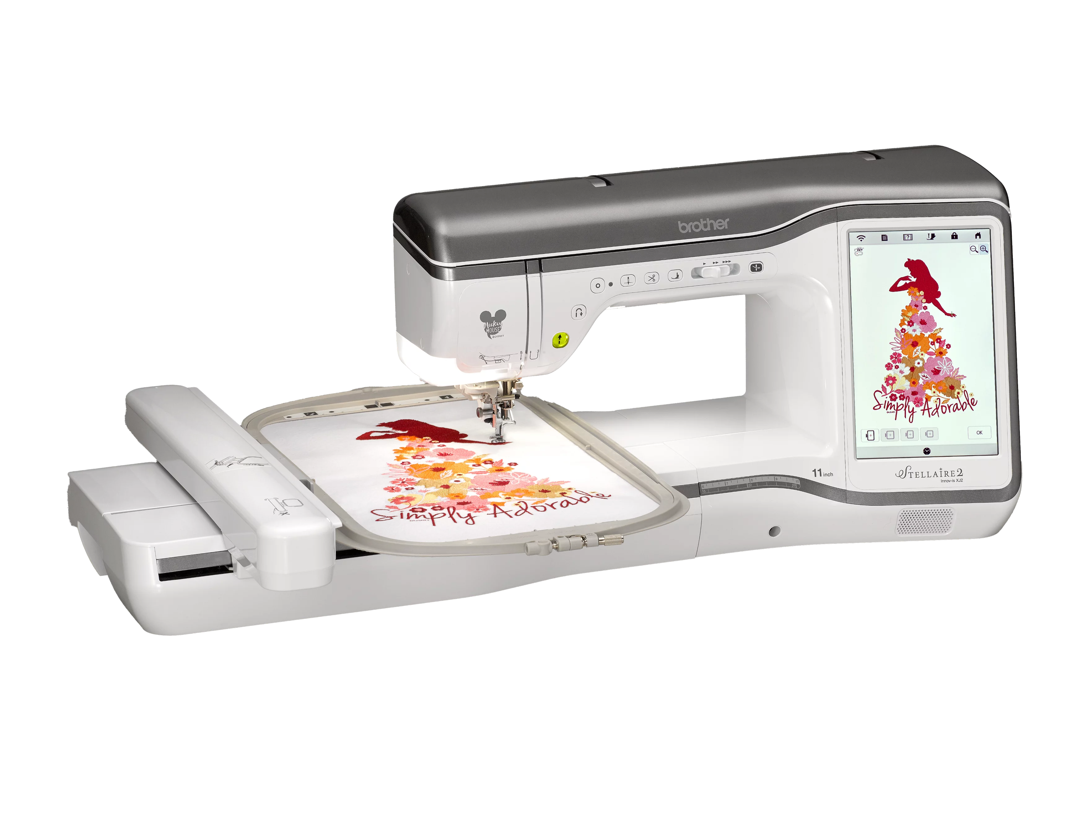 Brother Stellaire Innov-is XJ2 Sewing and Embroidery Machine + Bonus Embroidery Package