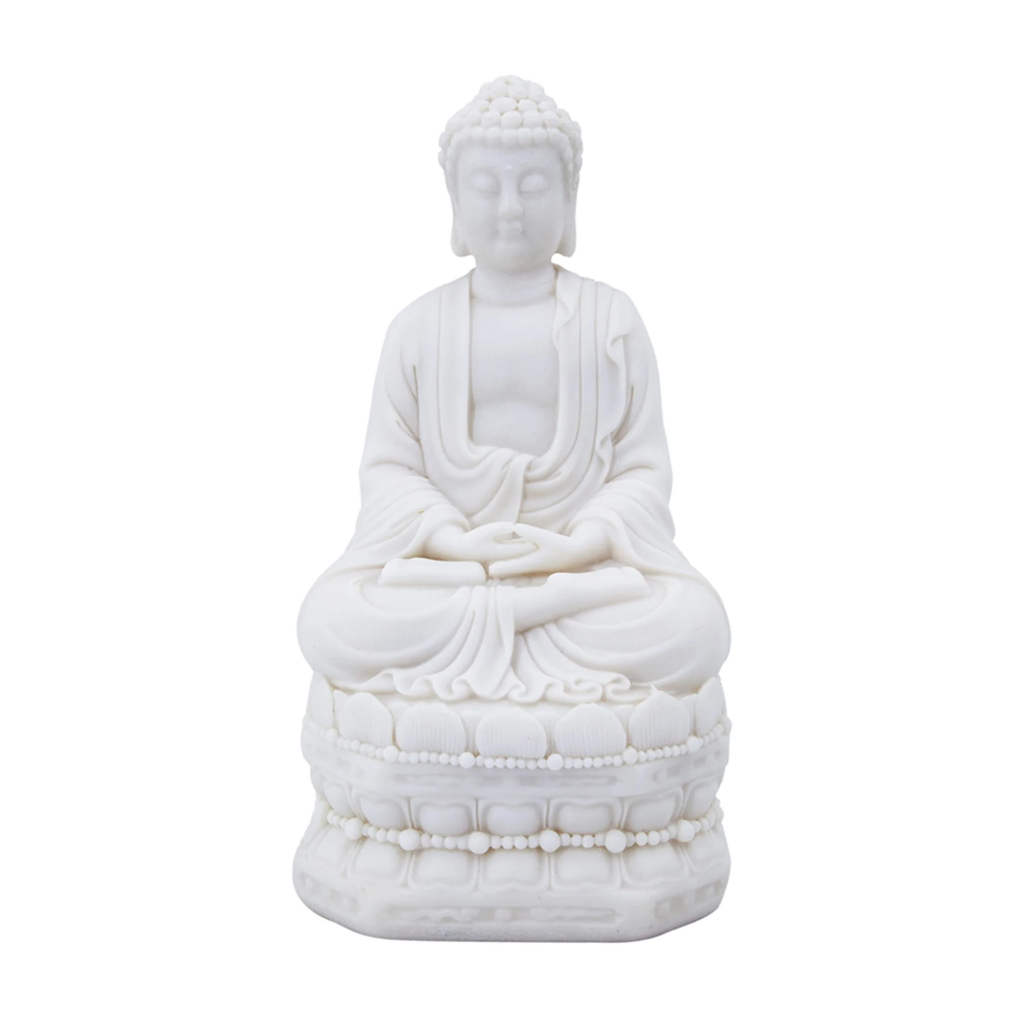 CC Home Furnishings Sitting Buddha Figure - 12