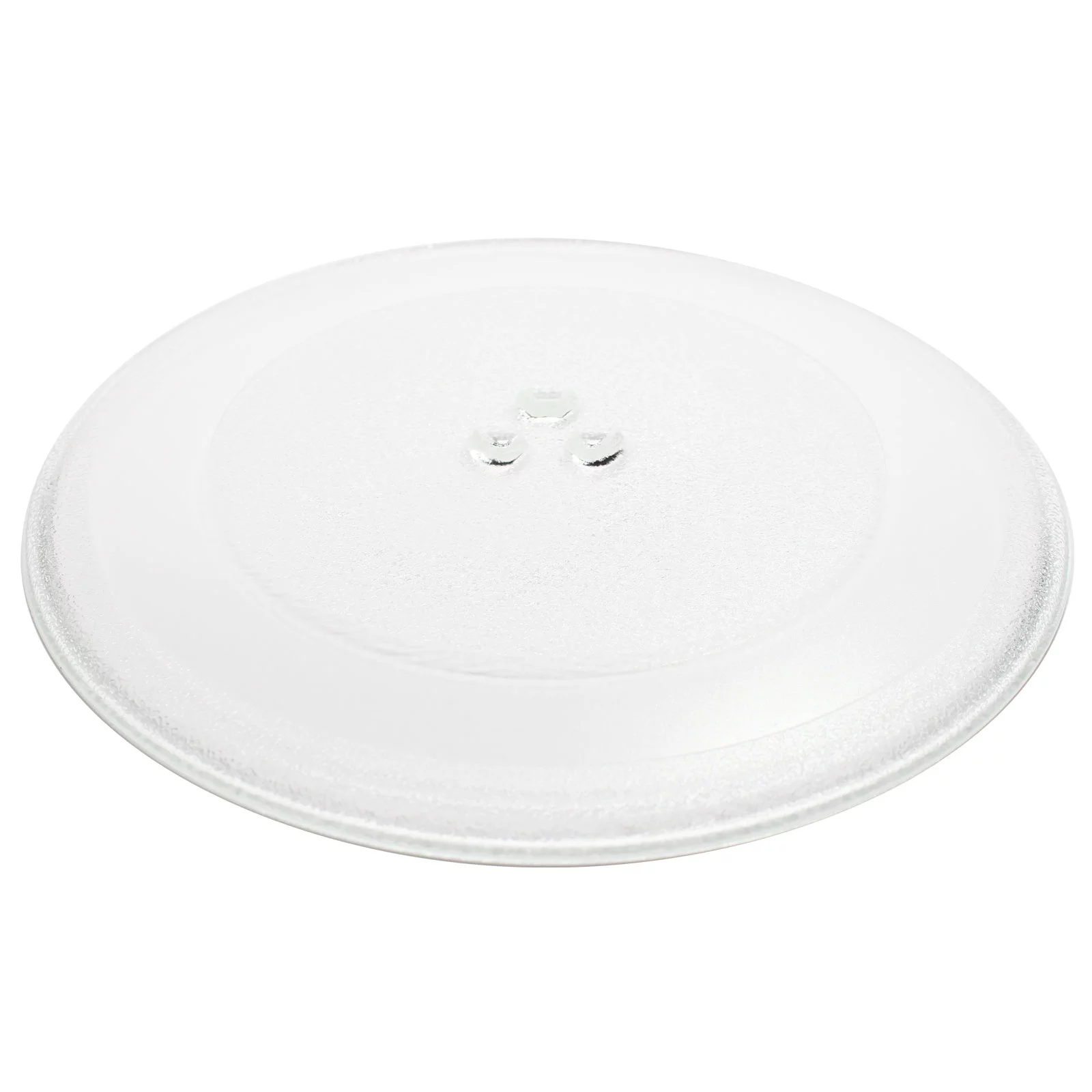 2-Pack Replacement General Electric / G.E. HVM1540DM1WW Microwave Glass Plate - Compatible General Electric / G.E. WB49X10129 Microwave Glass Turntable Tray - 12 3/4