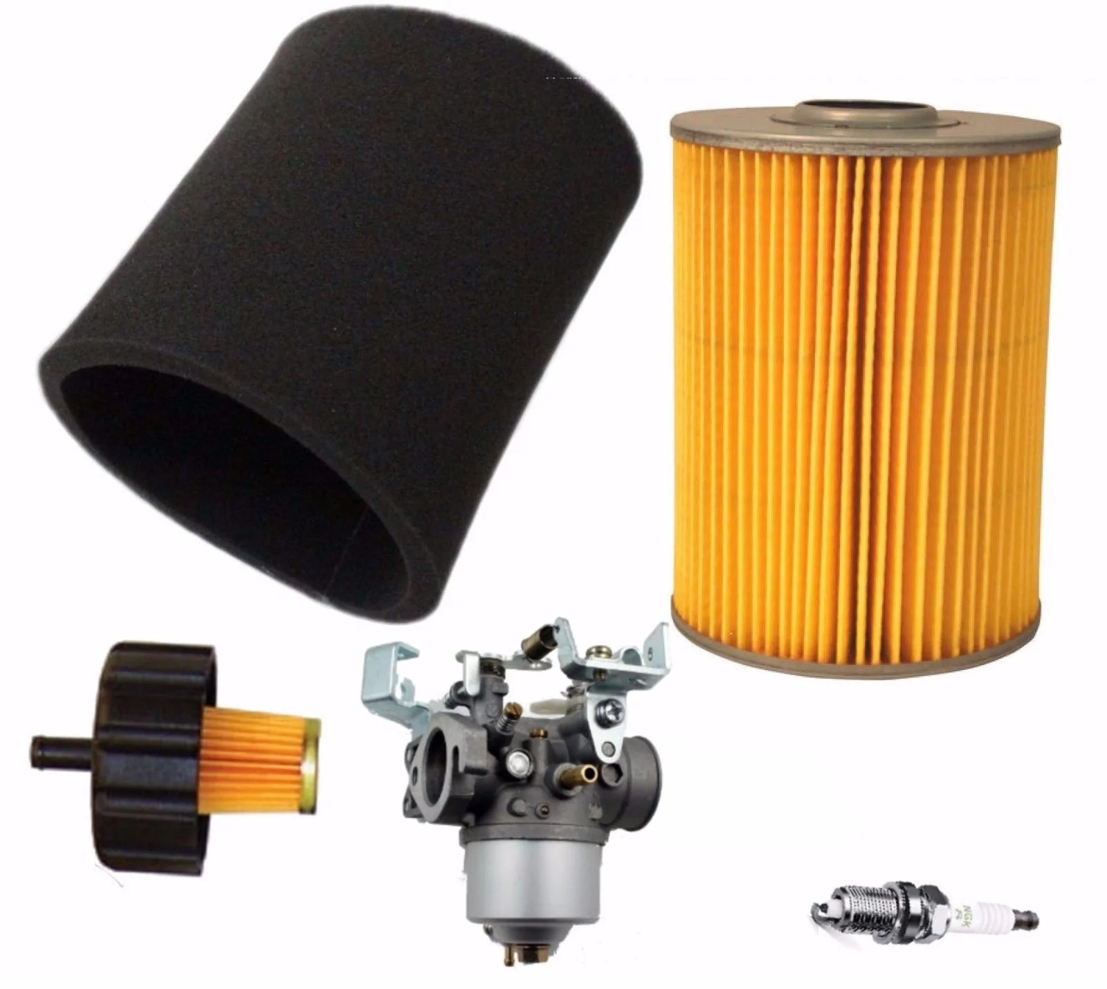 YAMAHA G2 G9 G11 4 CYCLE 85-94 GAS GOLF CART TUNE UP KIT AIR FILTER CARBURETOR