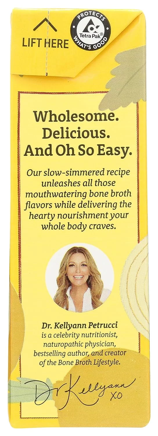 Dr. Kellyann French Onion Beef Bone Broth, 16.9 FZ