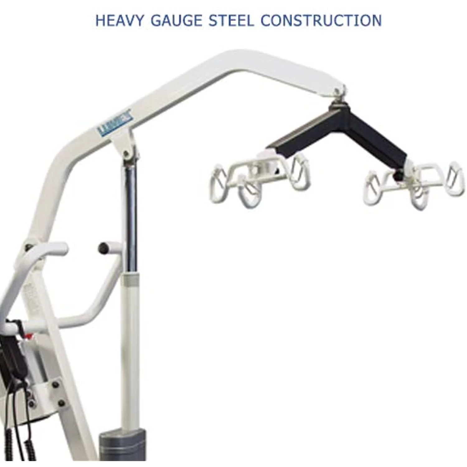 Lumex LF1090 Electric Patient Lift for Bariatric Home Use, Battery-Powered, Holds 600 lbs