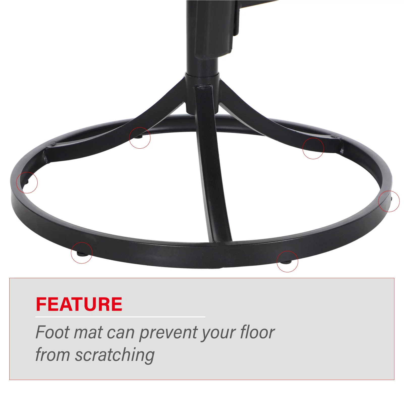 MF Studio 5 Pieces Patio Dinning Set with Gas Fire Pit Table