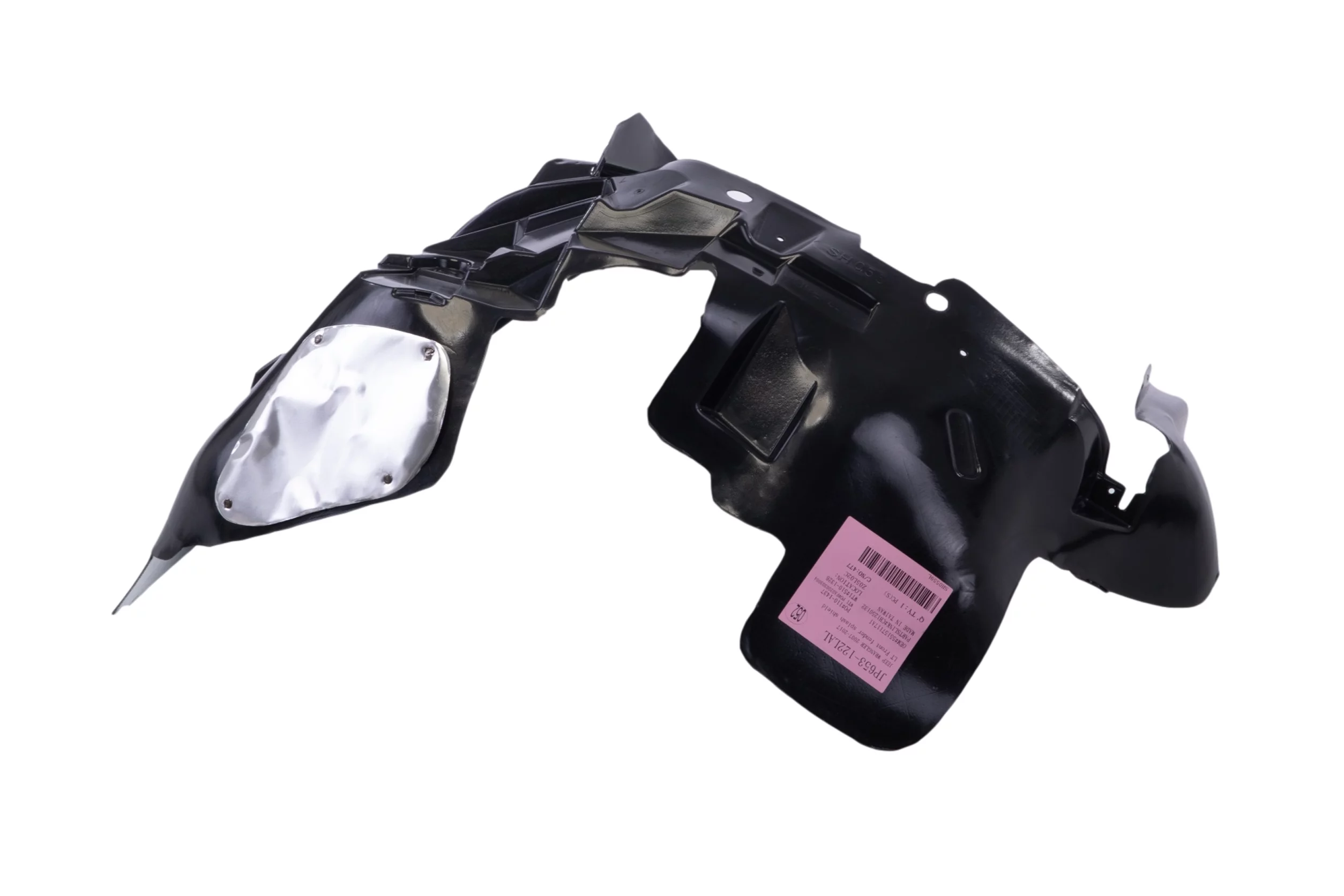 Tomoka Replacement Parts Front Left Driver Side Fender Liner Inner Panel Splash Guard Shield Compatible With Jeep Wrangler JK 2007 2008 2009 2010 2011 2012 2013 2014 2015 2016 2017