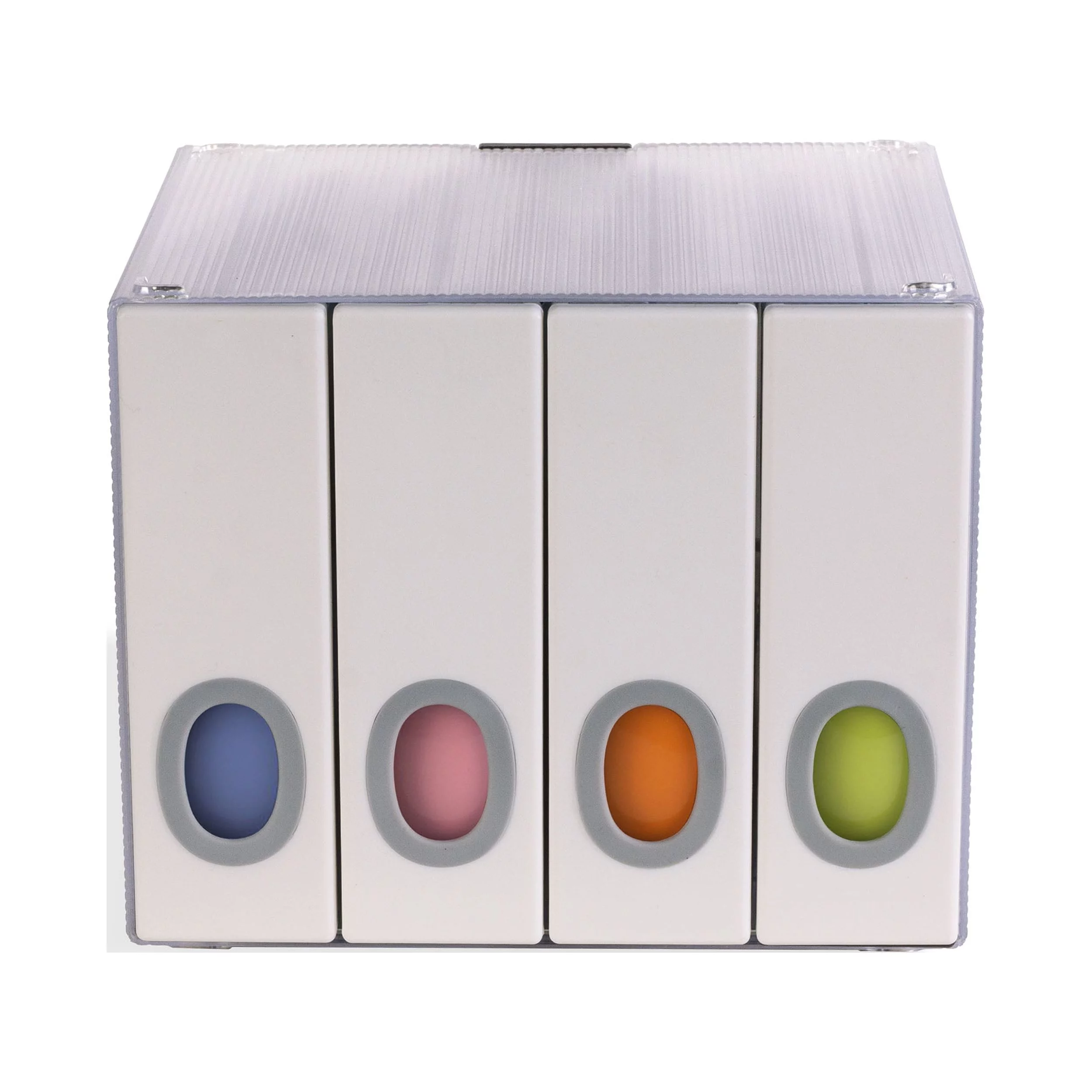 Atlantic Office Disc Album Cube- White