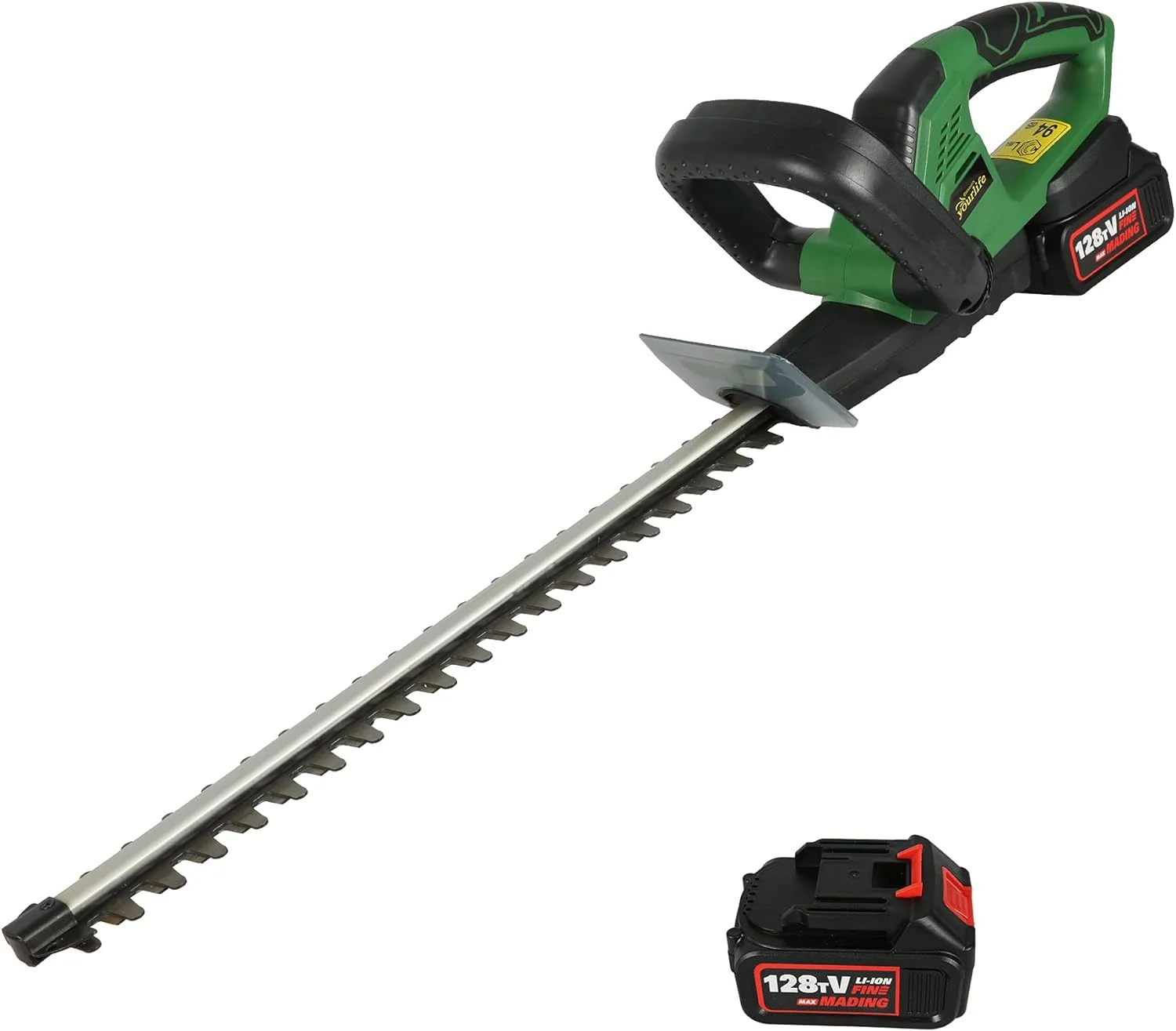 20V Cordless Hedge Trimmer, Handheld Shrubbery Trimmer With 22