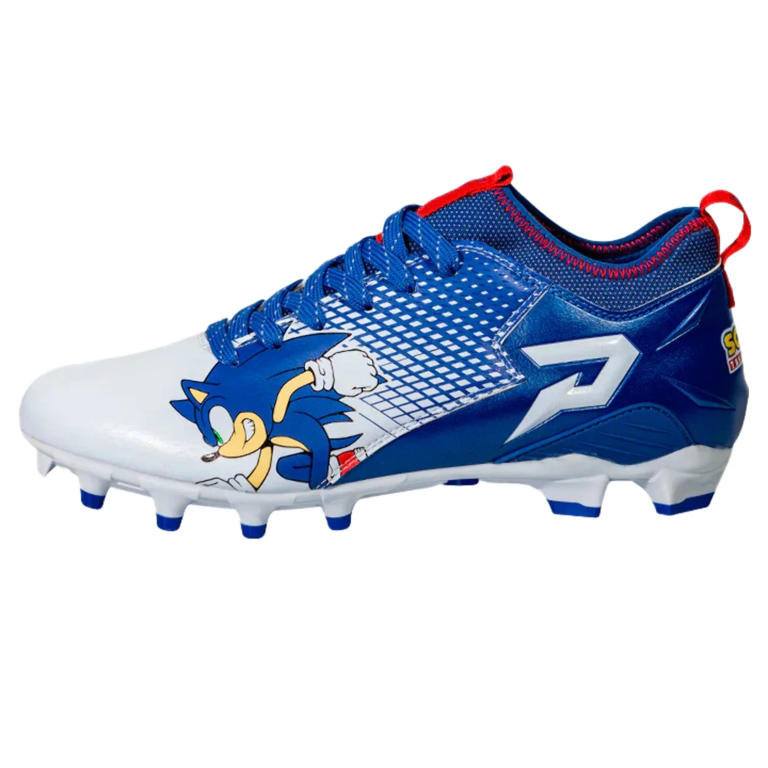 Sonic the Hedgehog Football Cleats - Quantum Speed by Phenom Elite