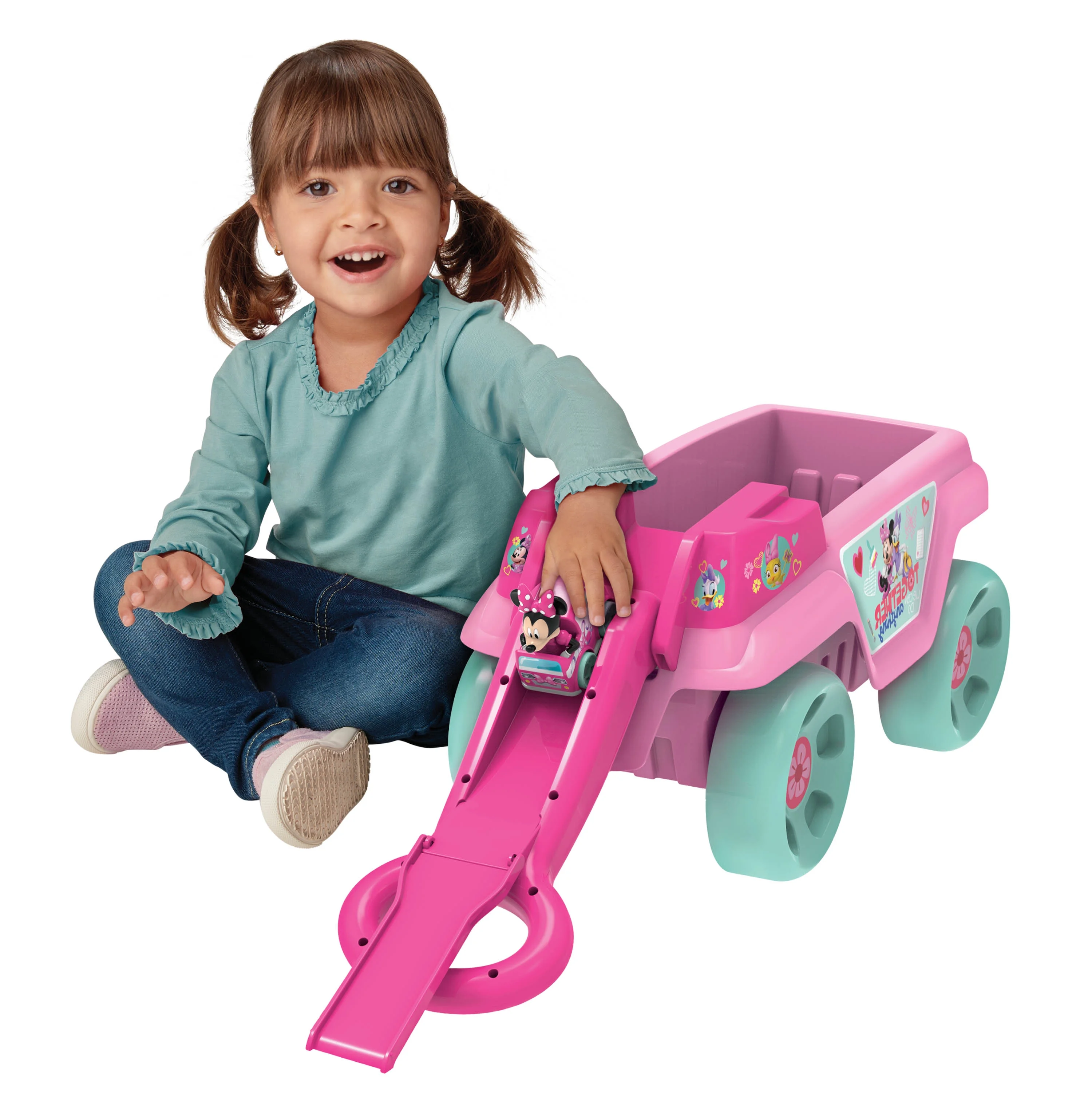 Minnie Mouse Roll N Go Wagon For Age Group 1-3