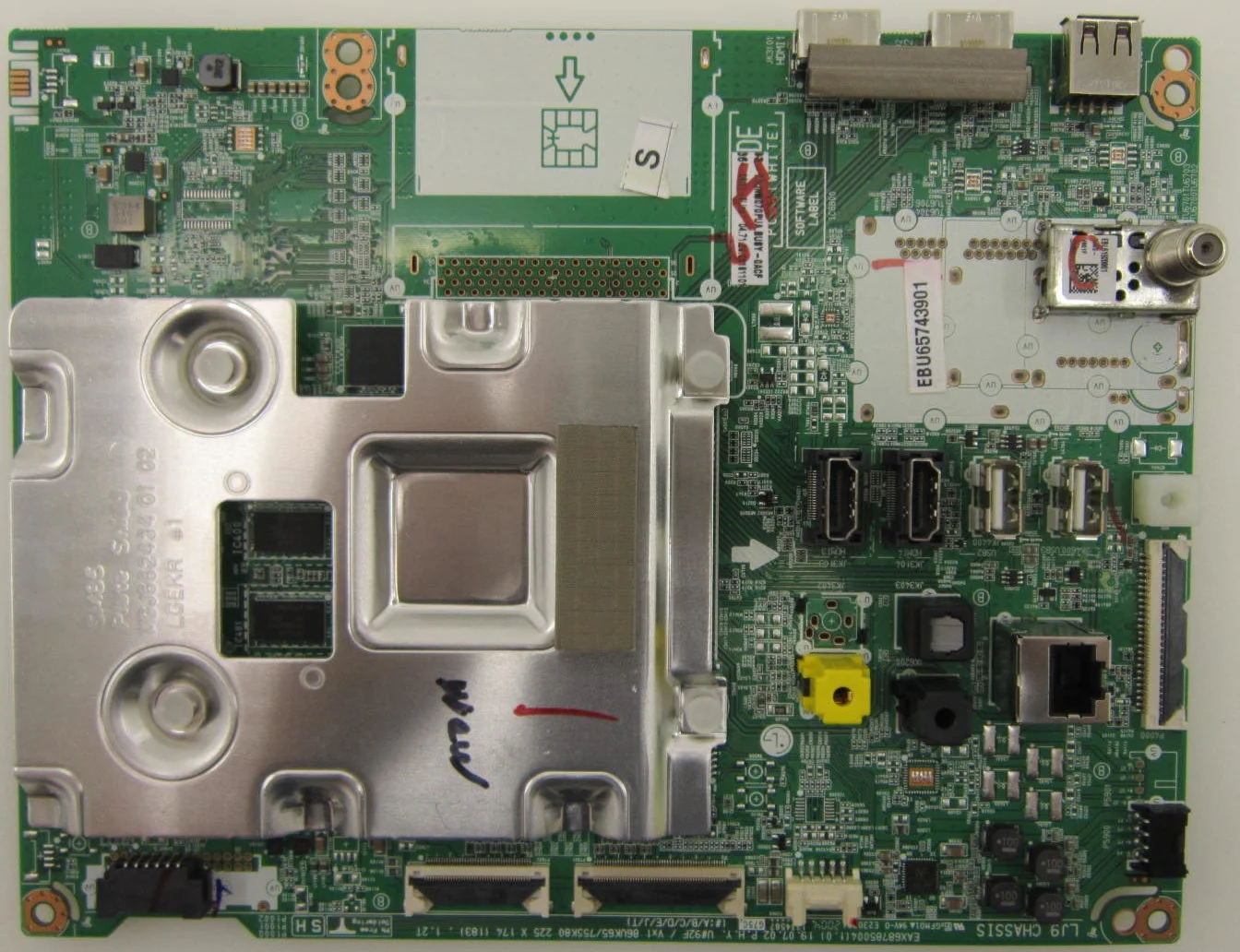 LG 43LX560H-UA.BUSYLJM Main Board EBU65743901 (EAX66212905(1.1)
