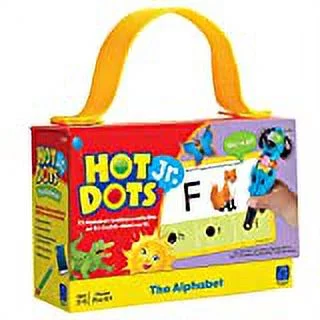 EDUCATIONAL INSIGHTS HOT DOTS JR. THE ALPHABET CARD SET