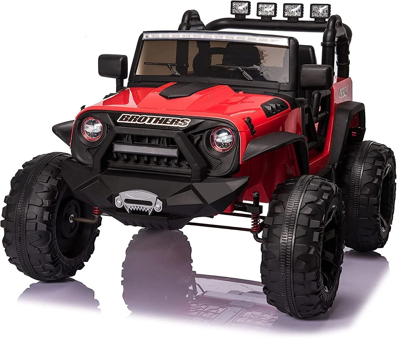 24V 9AH 2 Seater Kids Ride-On Truck Car with Remote Control and 3 Speeds