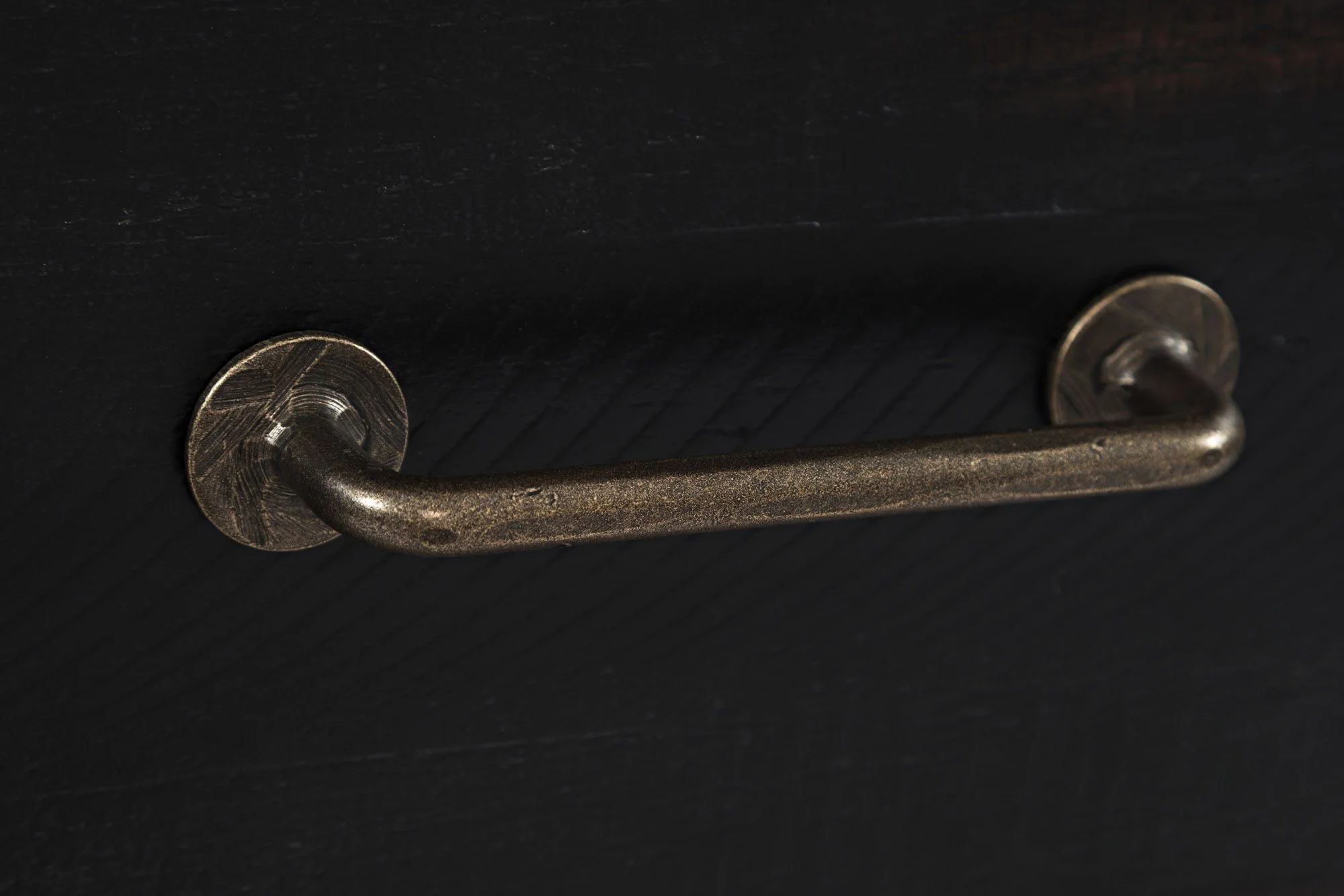 Jofran Madison County Rustic Reclaimed Pine Farmhouse USB Charging Nightstand