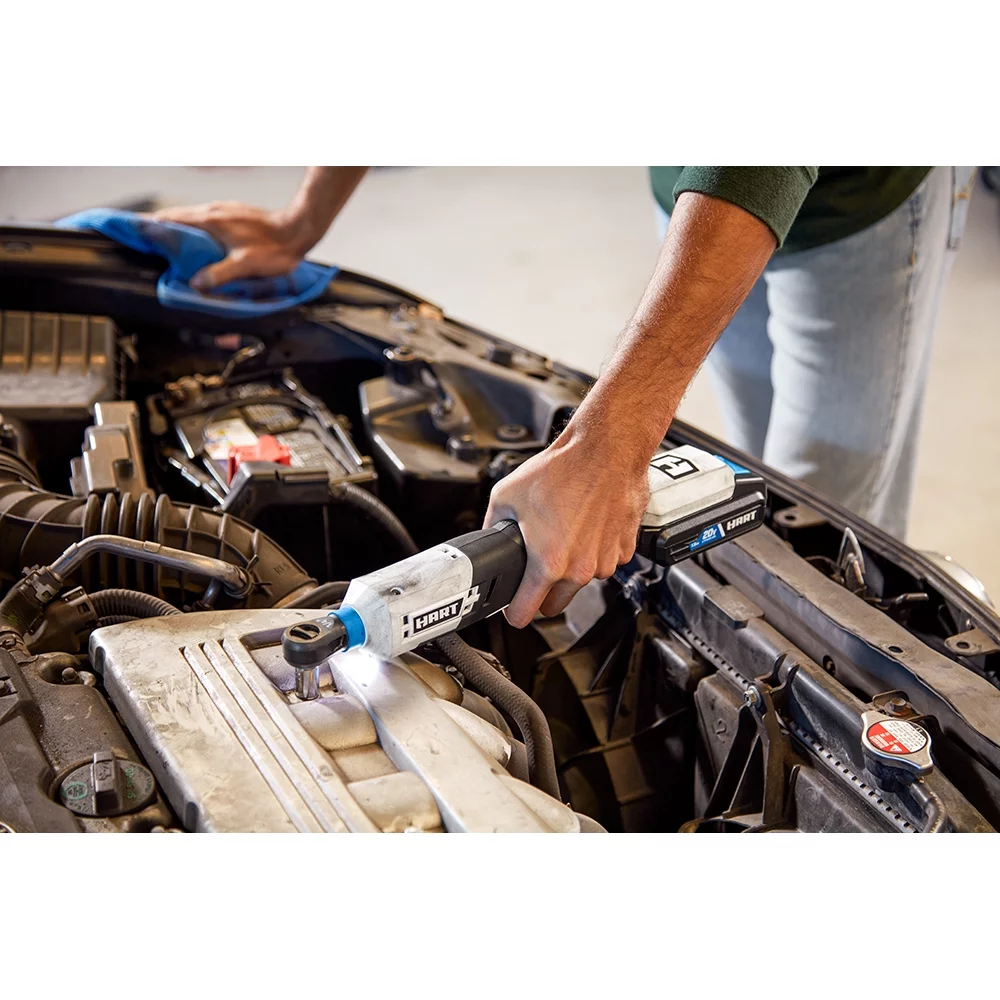 HART 1/4-Inch Ratchets Impact Wrenches (Battery not Included)