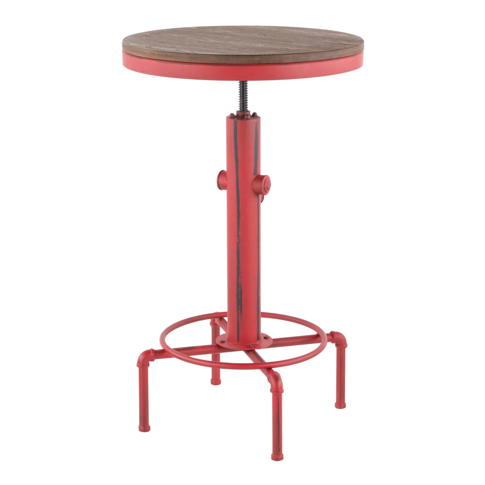 LumiSource Industrial Hydra Bar Table, 43