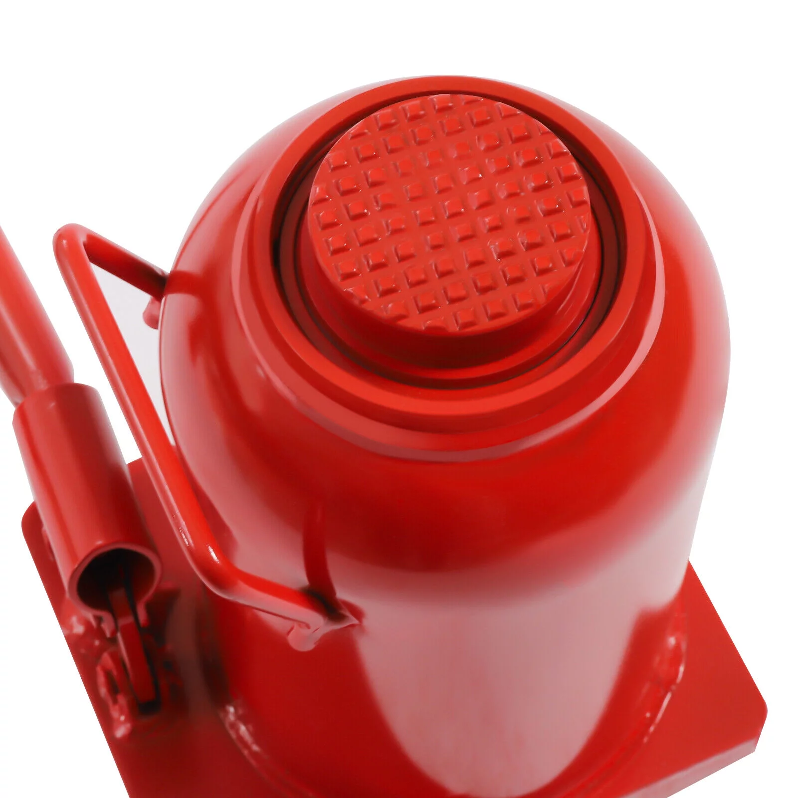 50T Hydraulic Stubby Low Profile Welded Bottle Jack W/ 3* Levers