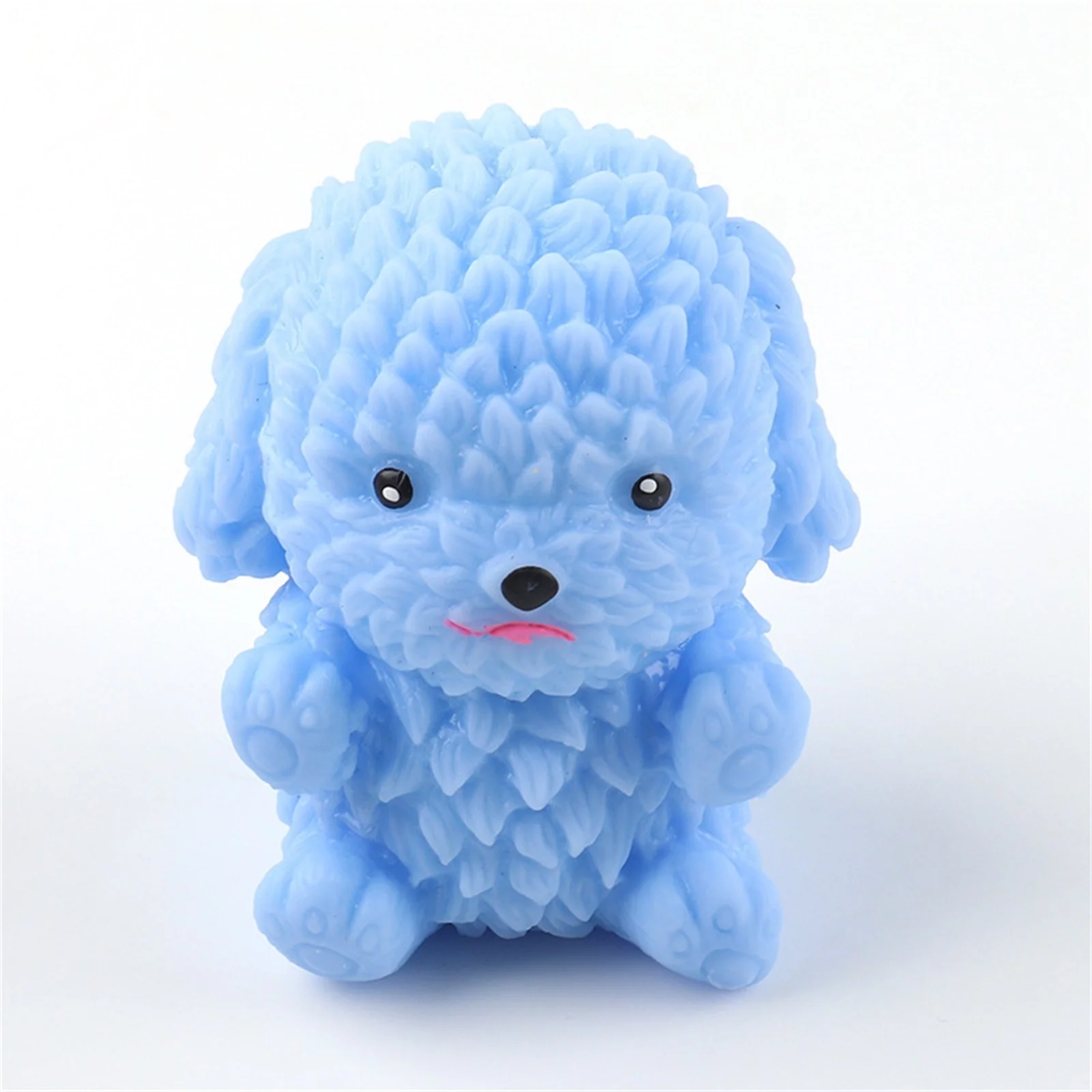 Pinch Dog Cute Squish Sensory Toy Decompression Artifact Vent Toy Dog Shaped Stress Relief Balls Slow Toys For Friends Or Teens Gifts