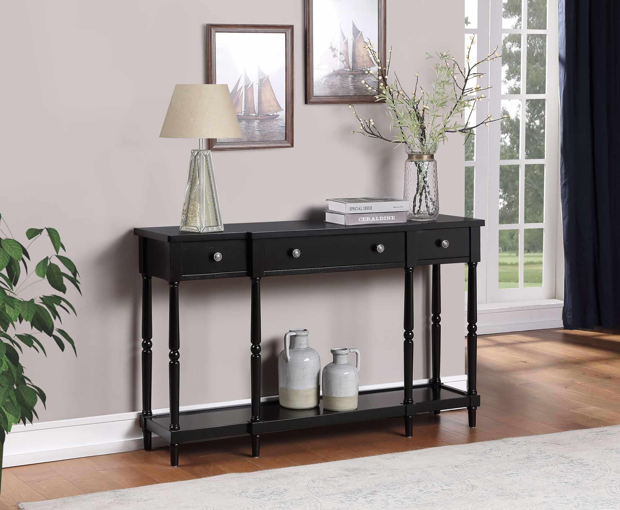 Convenience Concepts Cheyenne Console Table, Multiple Colors