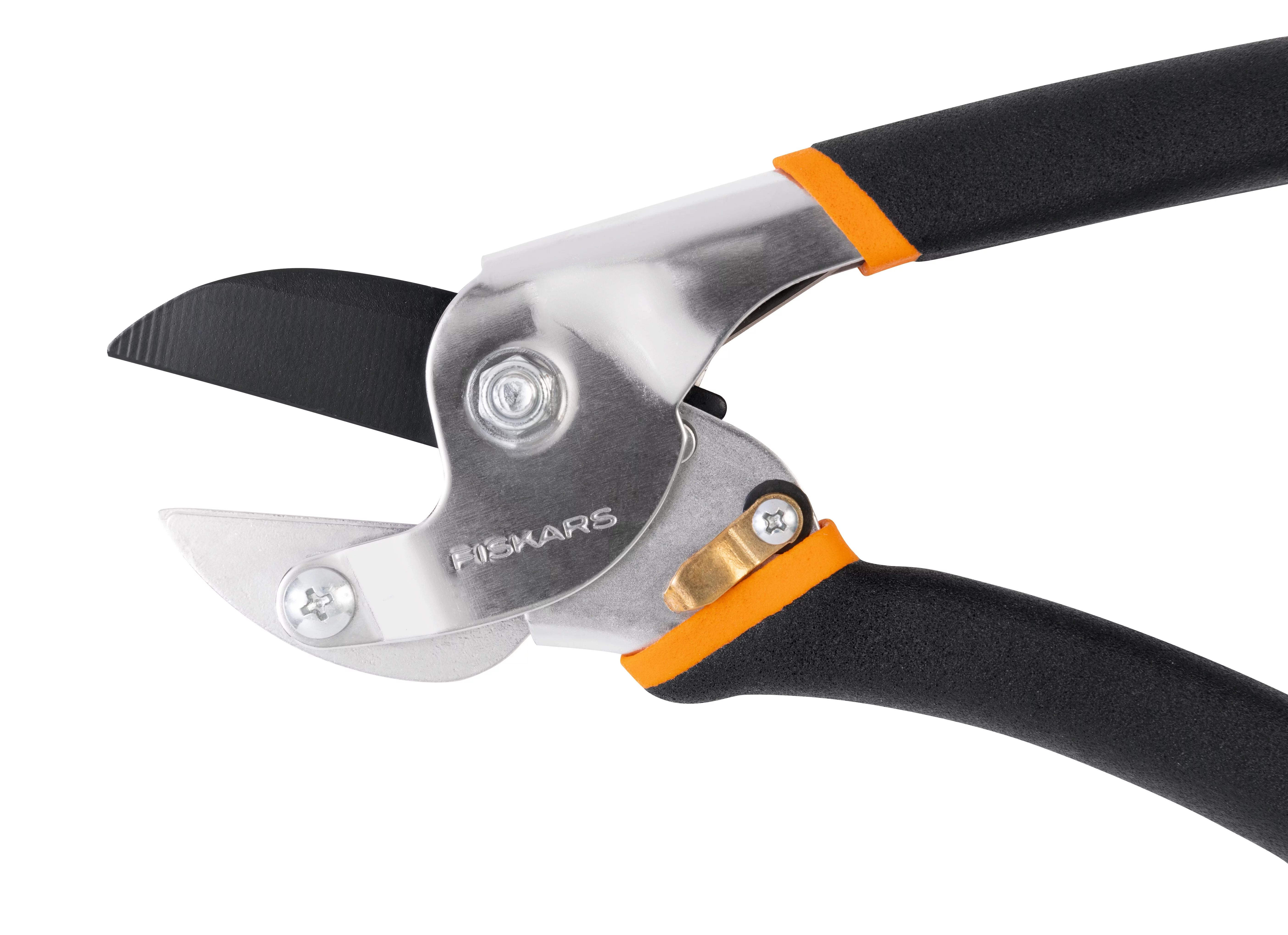 Fiskars Power-Lever Ultra Anvil Pruner, Steel Blade and Non-Slip Handle
