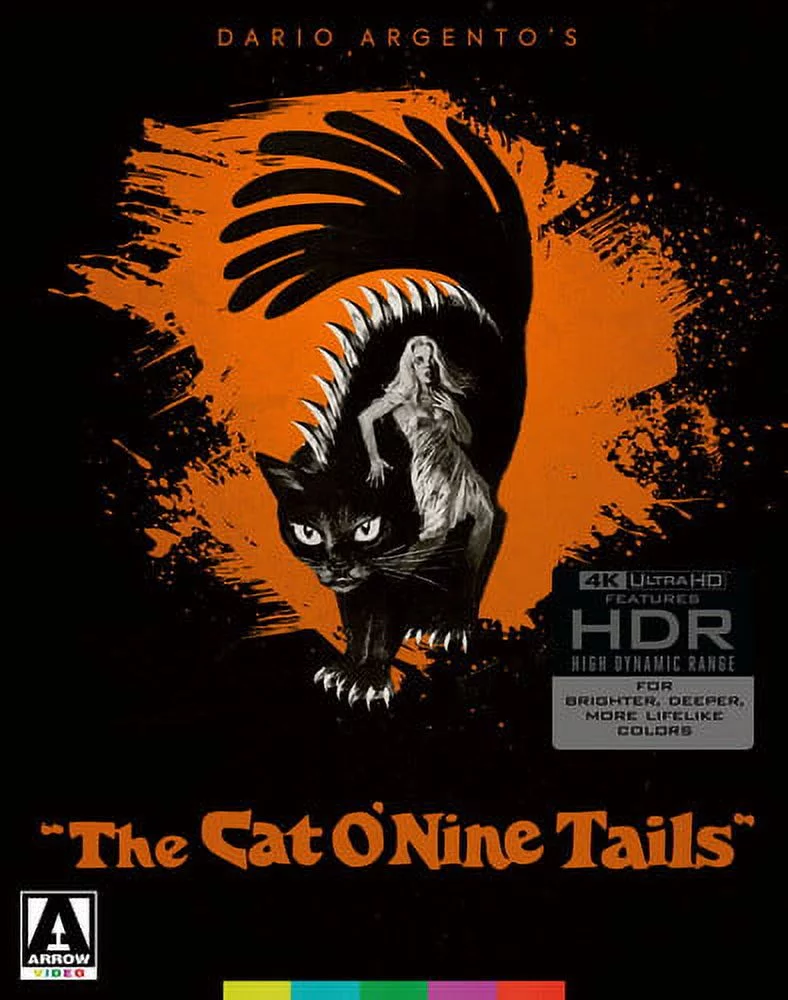 The Cat O' Nine Tails (4K Ultra HD), Arrow Video, Horror