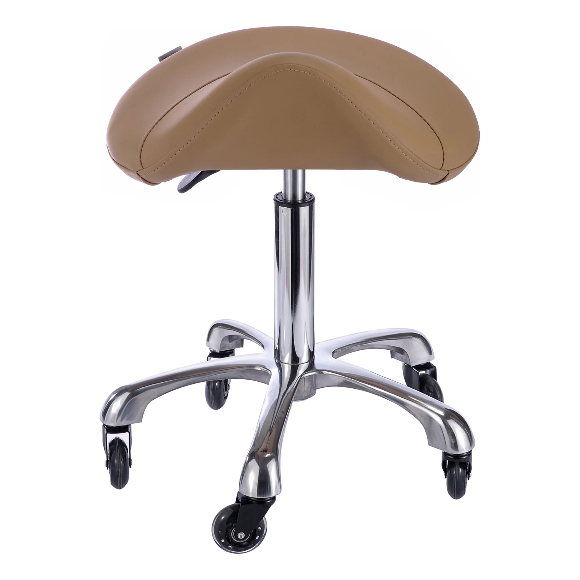 Spa Numa SADDLE Stool with Metal Base - 1010A - Sand