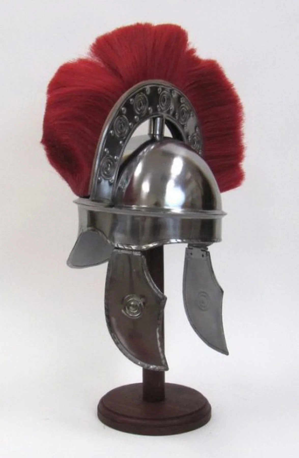 India Overseas Trading IR80553 - HBO Rome Armor Helmet With Plume