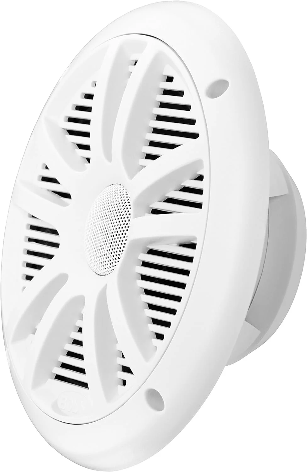 BOSS Audio Systems MR6W 6.5 inch Marine Boat Stereo Speakers - 180 Watts (per pair), Coaxial, 2 Way, Full Range, 4 Ohms, Weatherproof, Sold in Pairs