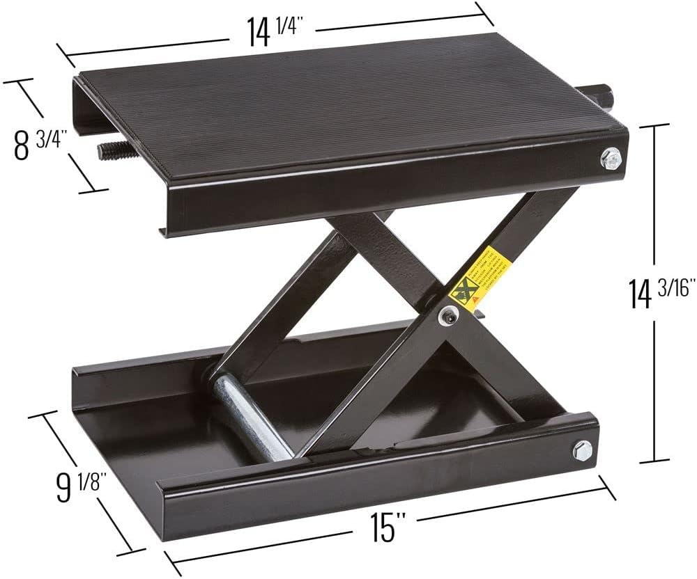 Black Widow Motorcycle Scissor Jack