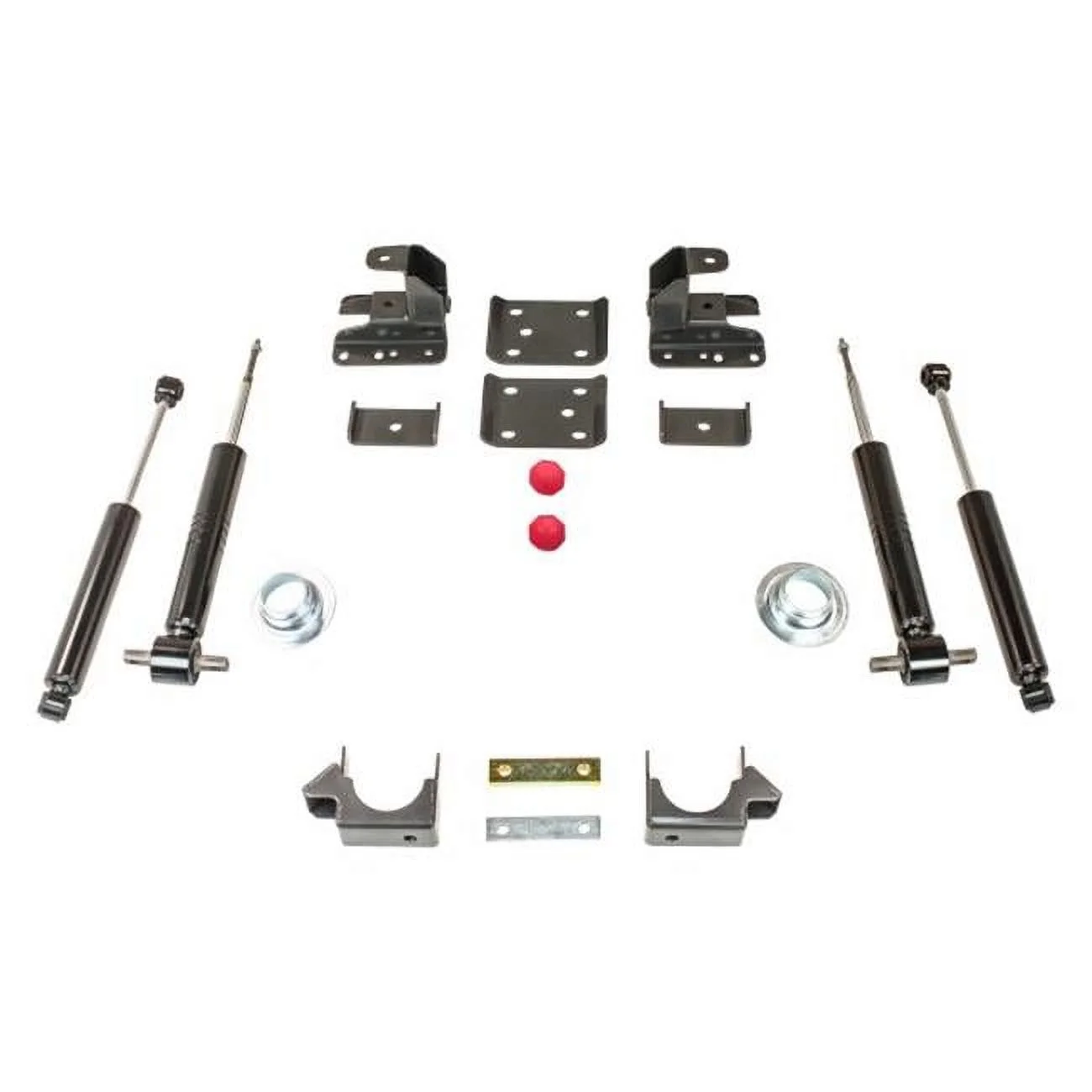 Maxtrac Suspension 3 x 5 in. Front & Rear Lowering Kit for 2007-2018 GMC Sierra 1500
