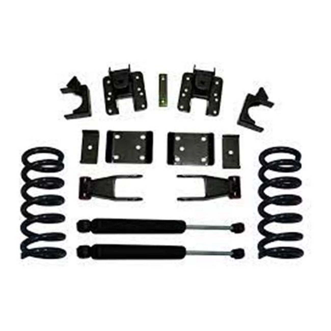 Maxtrac Suspension 0.5 in. Lowering Kit with Maxtrac Shocks for 2014-2016 Gm 1500 2-4WD