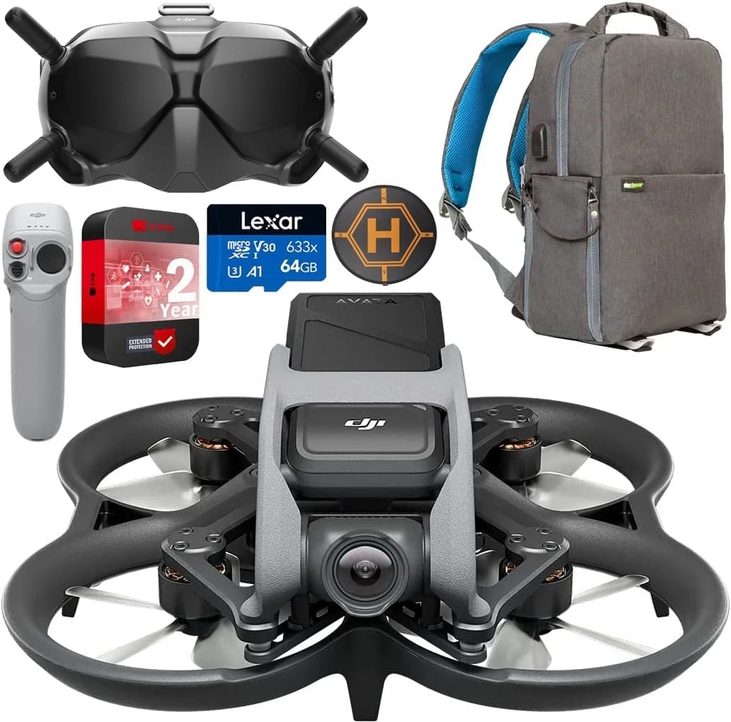 DJI Avata Explorer Combo with Goggles Integra and Motion Controller 2 + 64GB Bundle