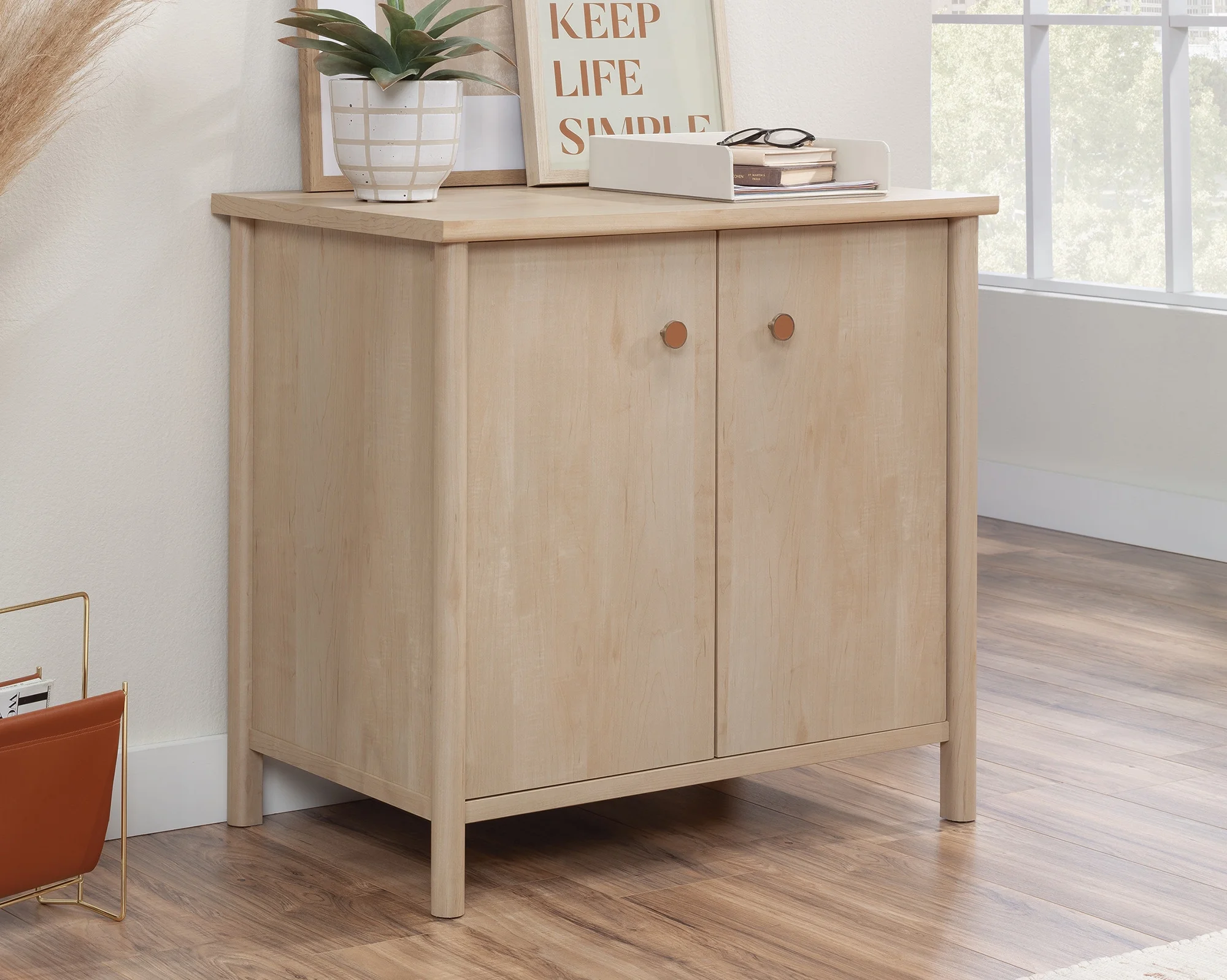 Whitaker Point 2-Door Storage/Base Cabinet in Natural Maple