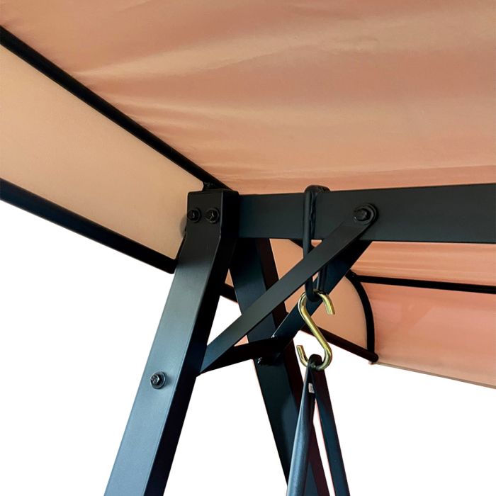 Garden Winds Custom Fit Replacement Canopy Top Cover Compatible with The Red Shed SCGS3NS Swing  - Standard 350