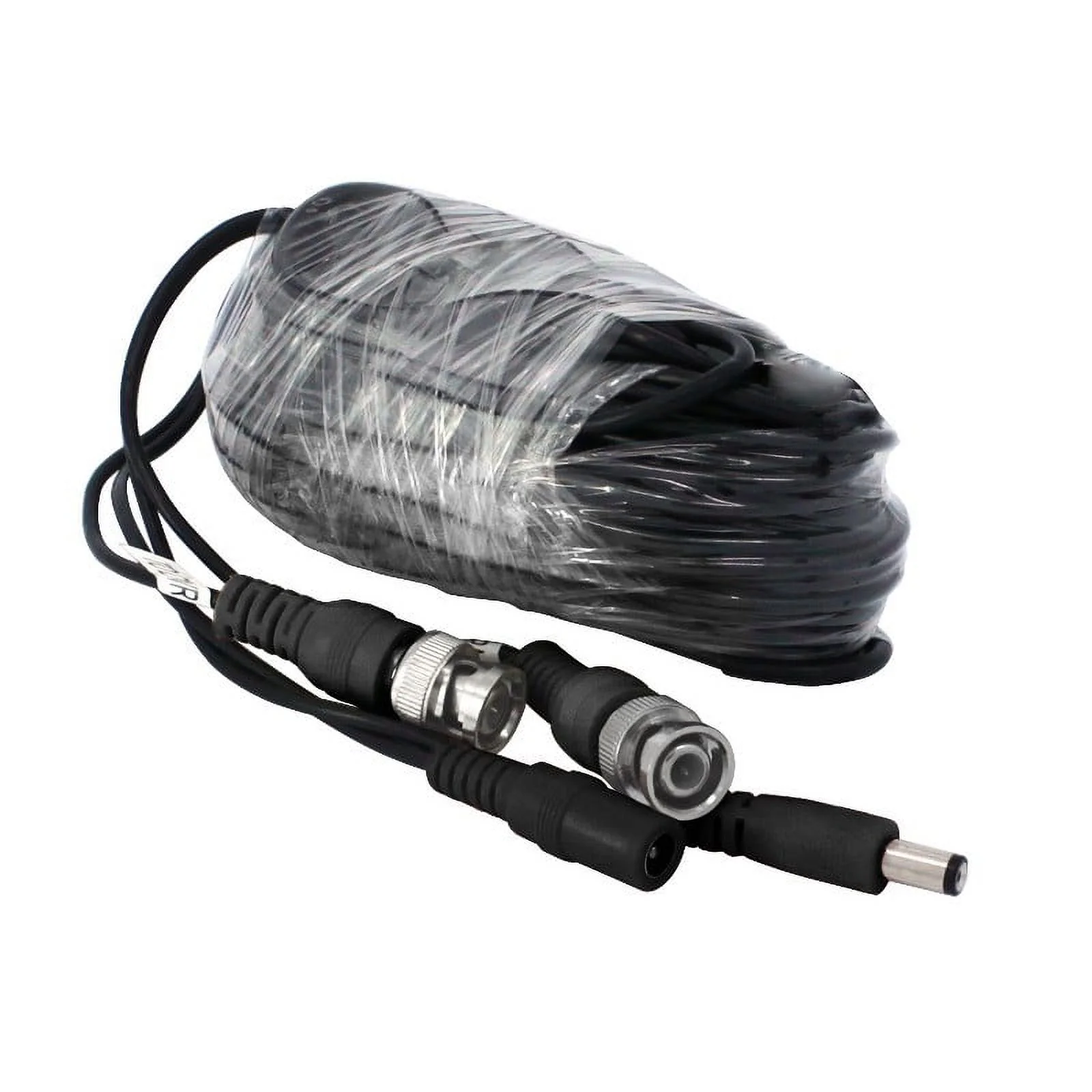 Zmodo W-VP1018 60Feet AWG30 Premade Siamese CCTV Video and Power Cable