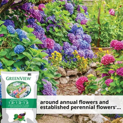 GreenView Multi-Purpose & Starter Fertilizer 13-13-13 Food - 33 lbs.