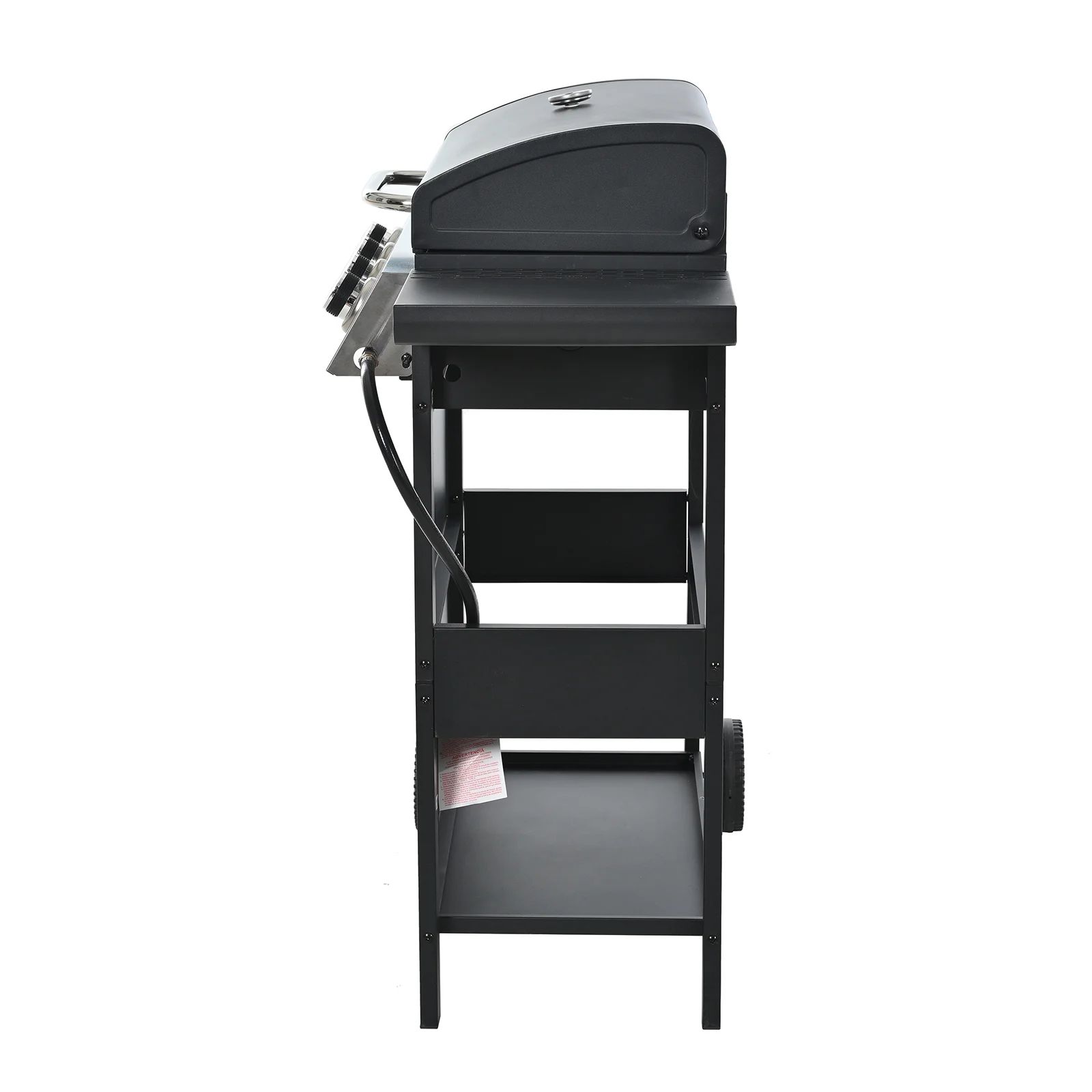 Propane Grill 4 Burner  Garden Barbecue Grill Stainless Steel Gas Grill