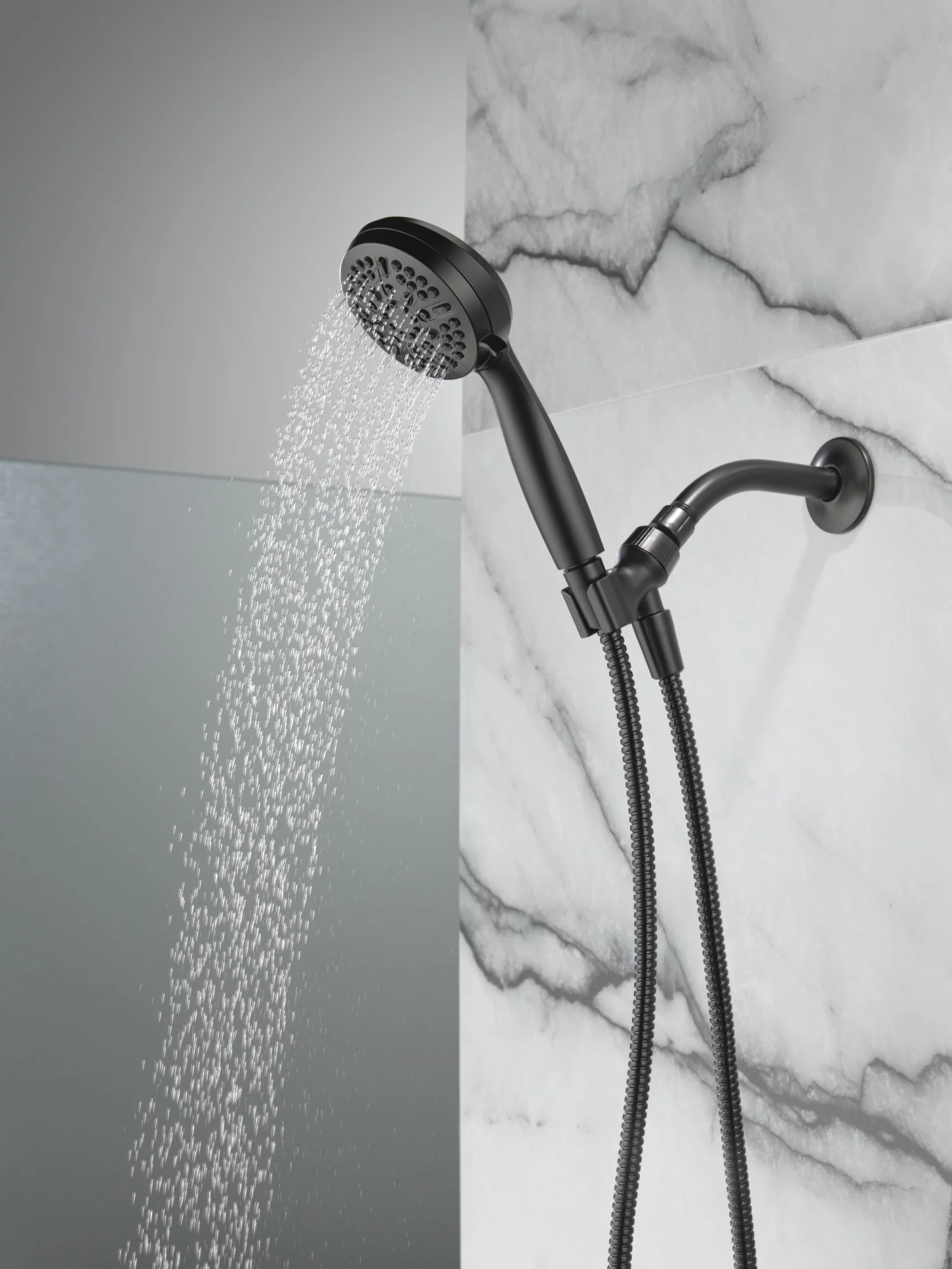 Delta 75511 Universal Showering Components 1.75 GPM Multi Function Hand Shower - Black